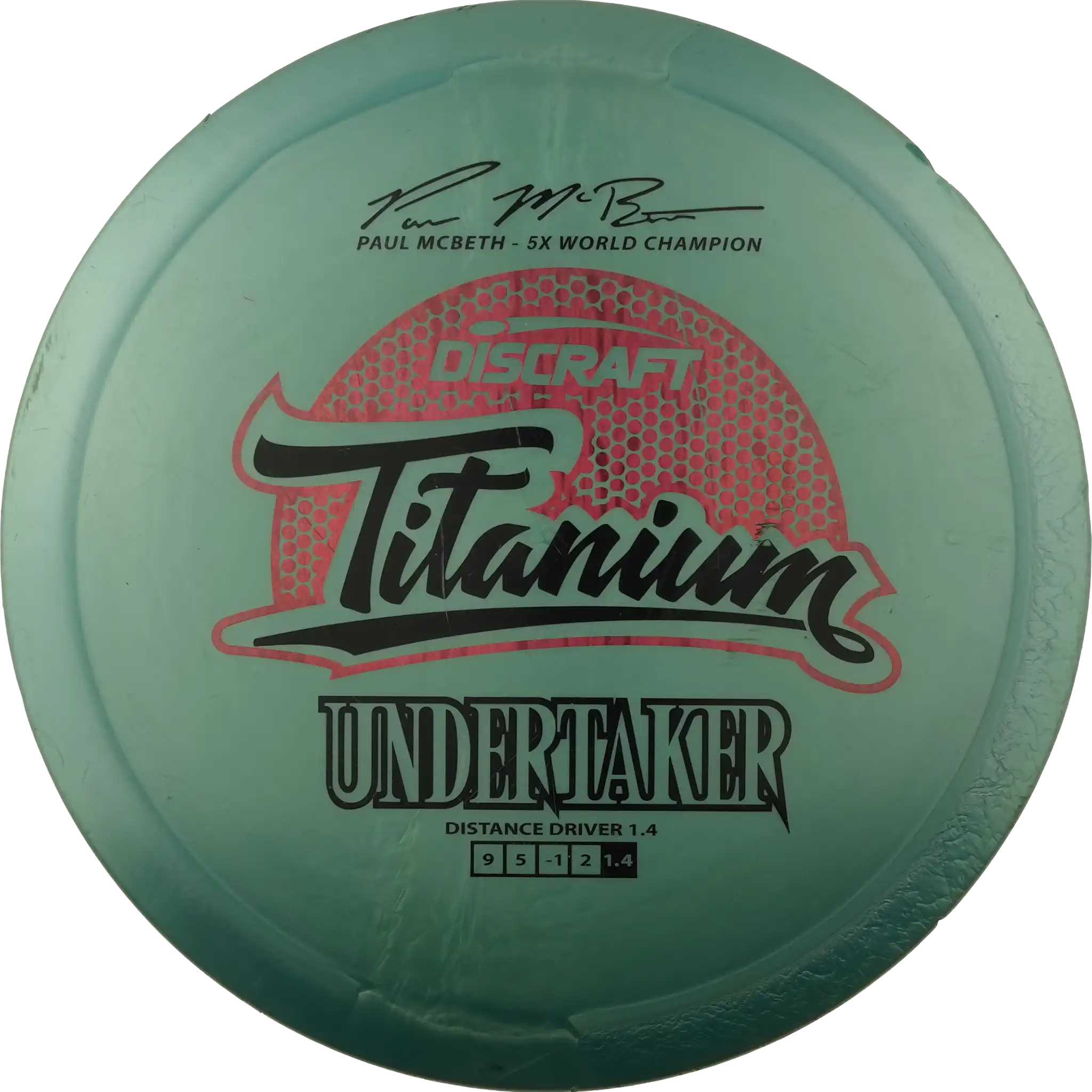 Titanium Undertaker - Paul McBeth