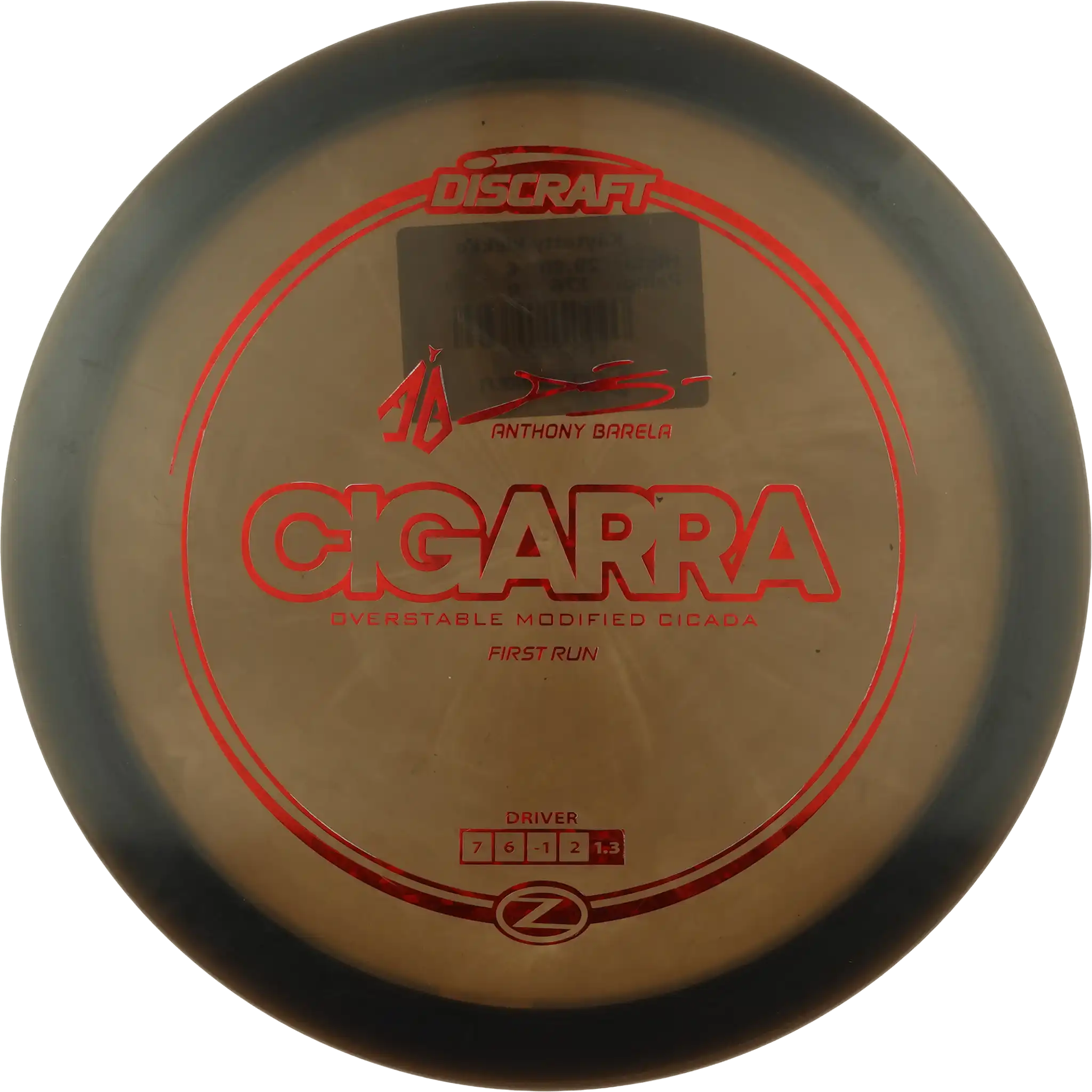 Z Cigarra - Anthony Barela - First Run