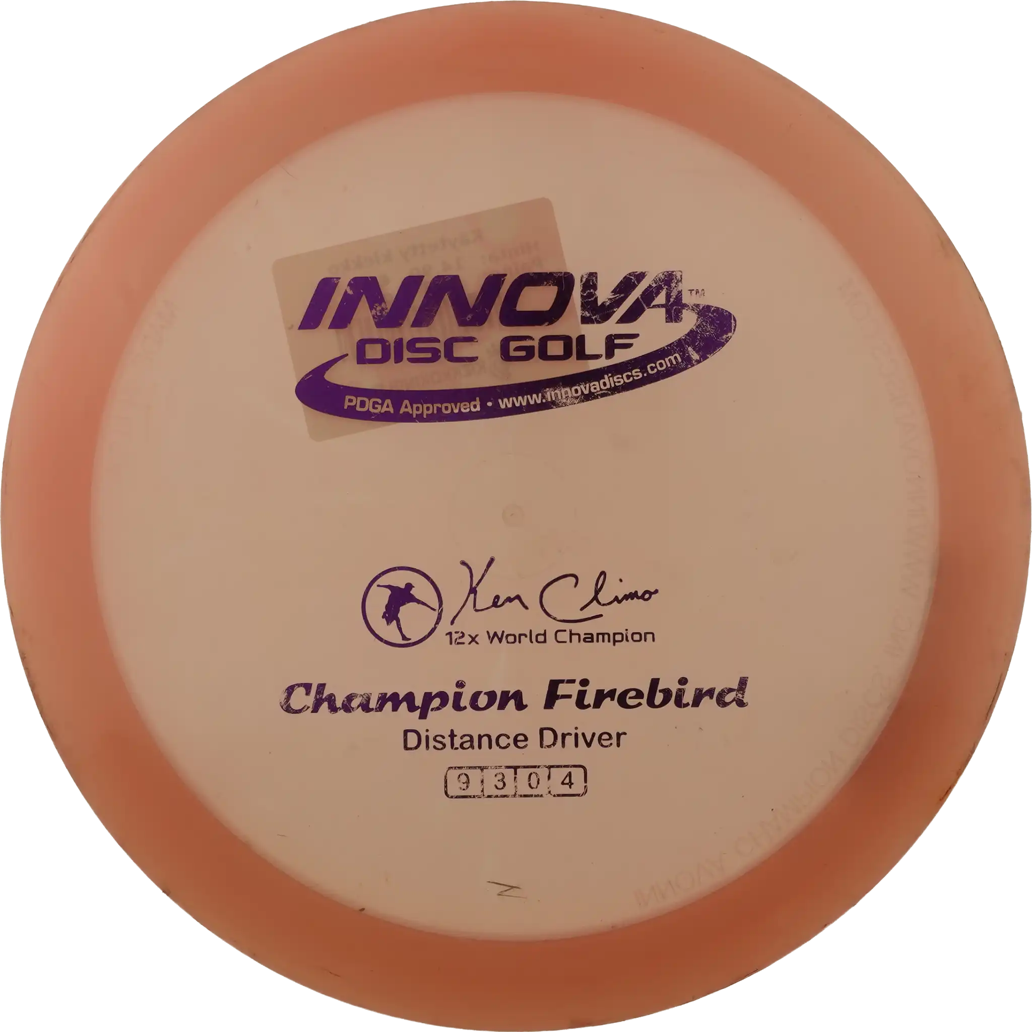 Champion Firebird - Ken Climo 12x World Champion