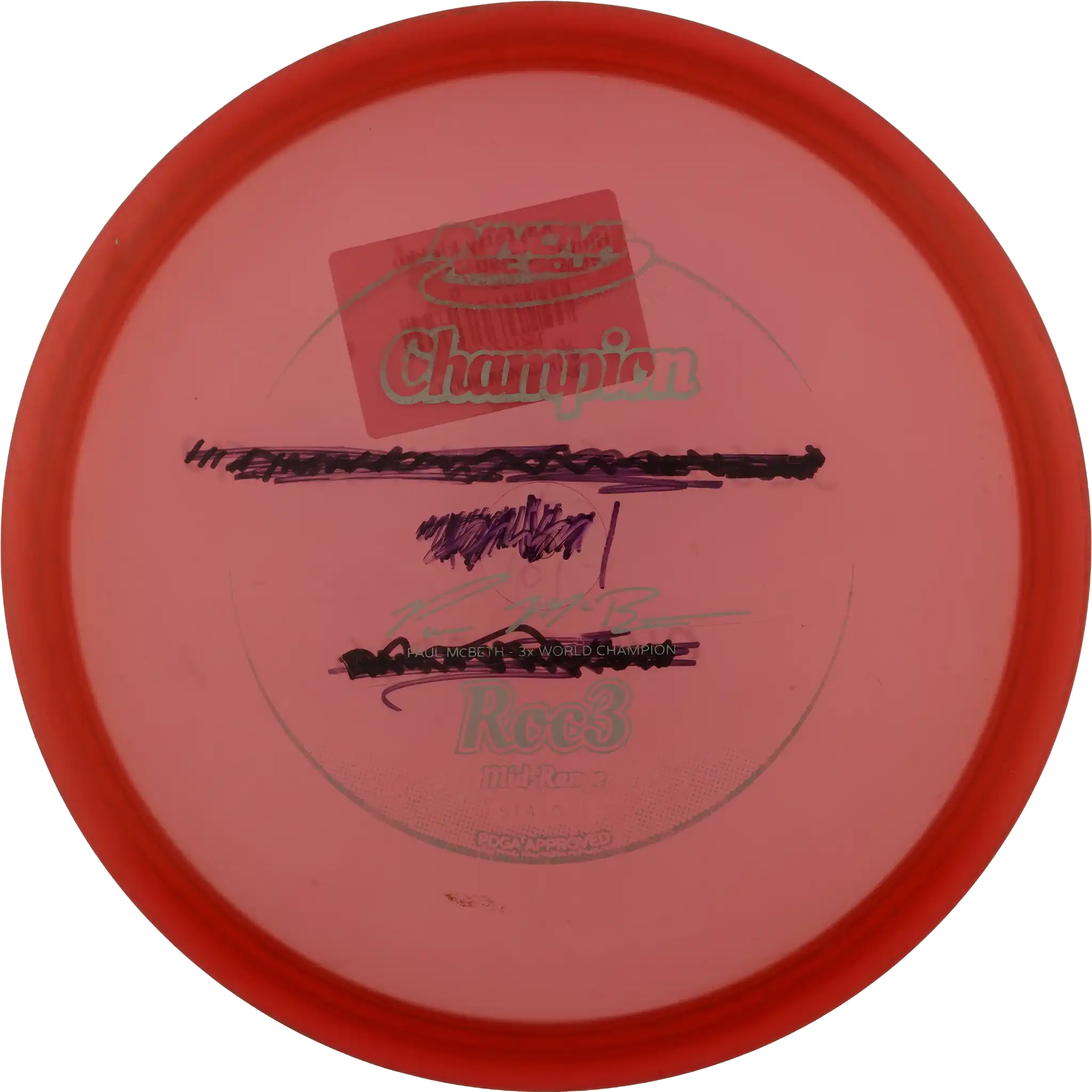 Champion Roc3 - Paul McBeth 3x World Champion