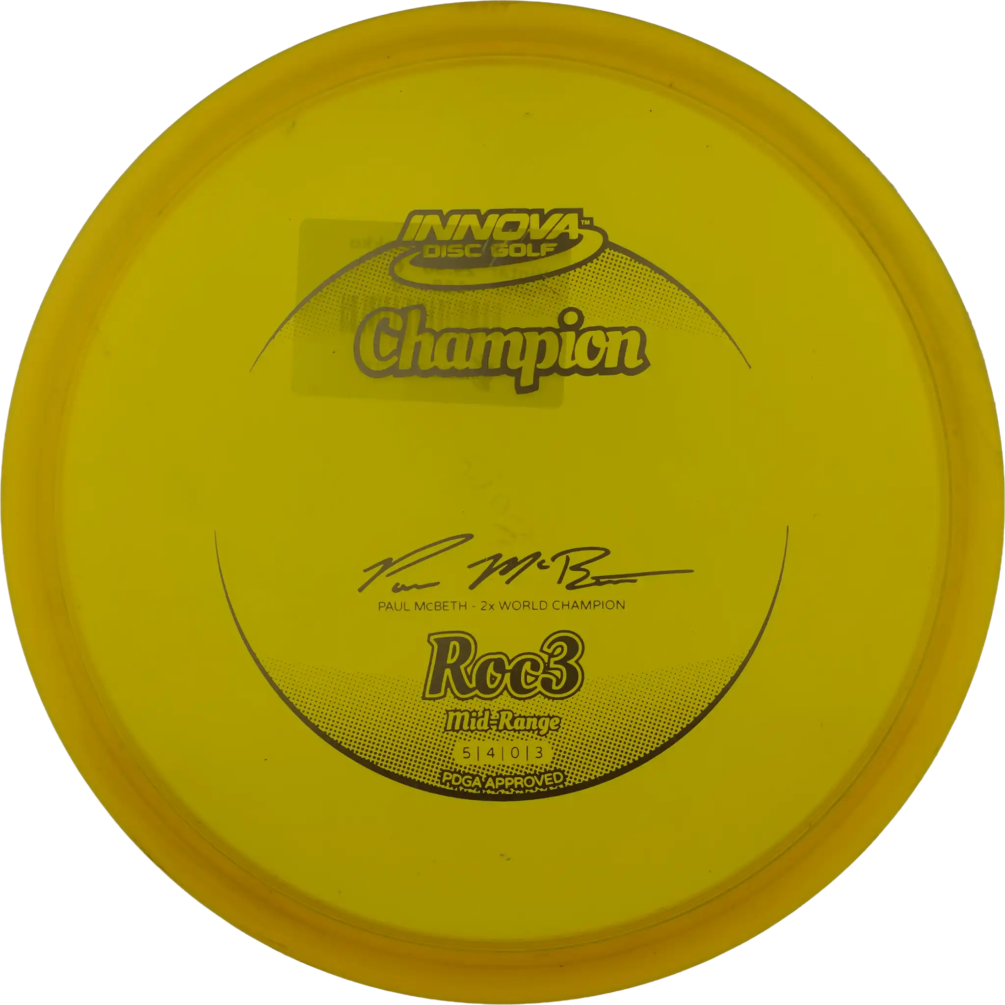 Champion Roc3 - Paul McBeth