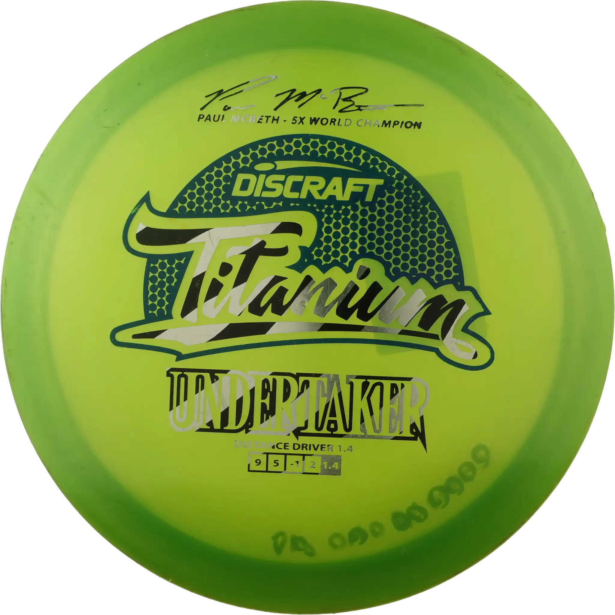 Titanium Undertaker - Paul McBeth