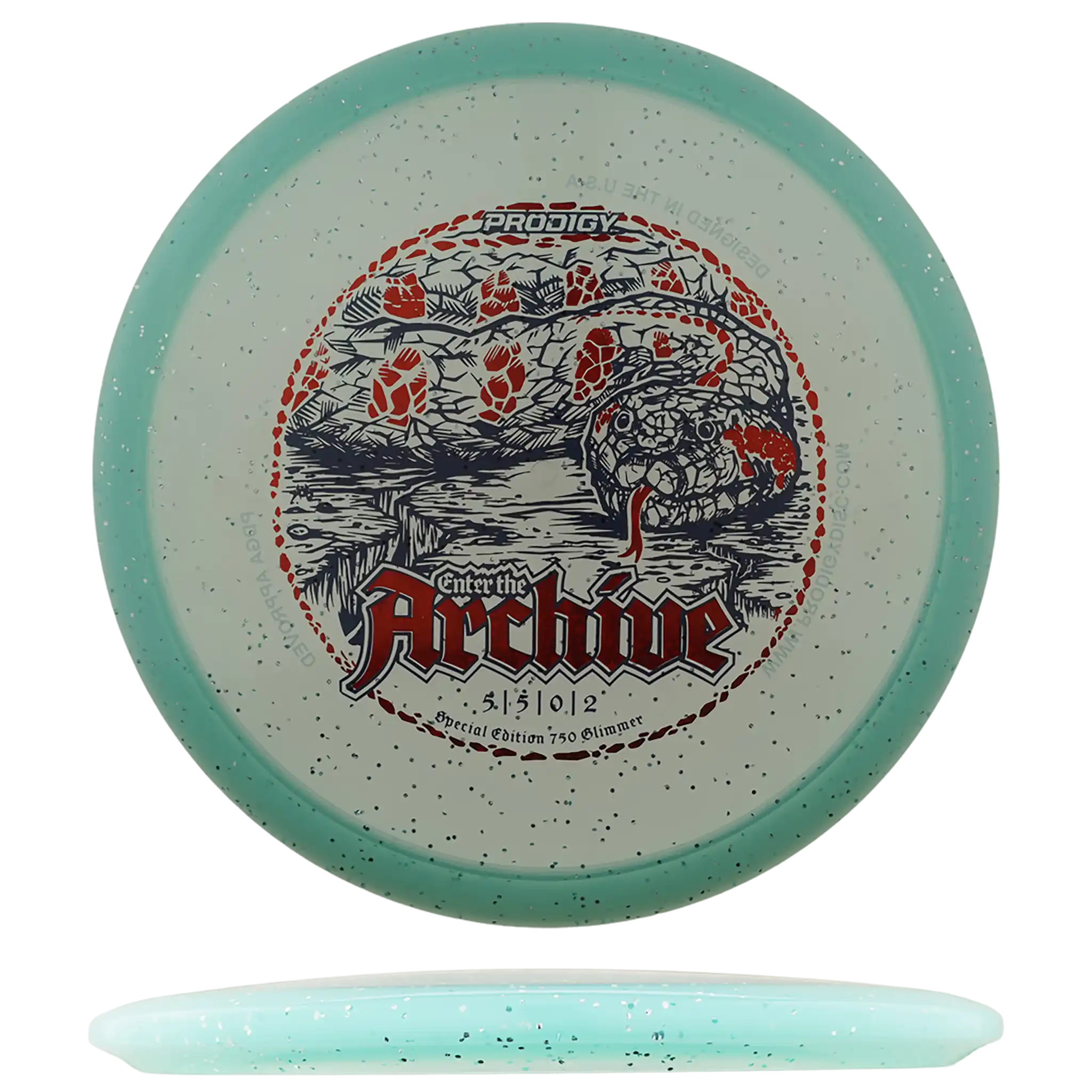 750 Glimmer Archive - Serpentium Stamp