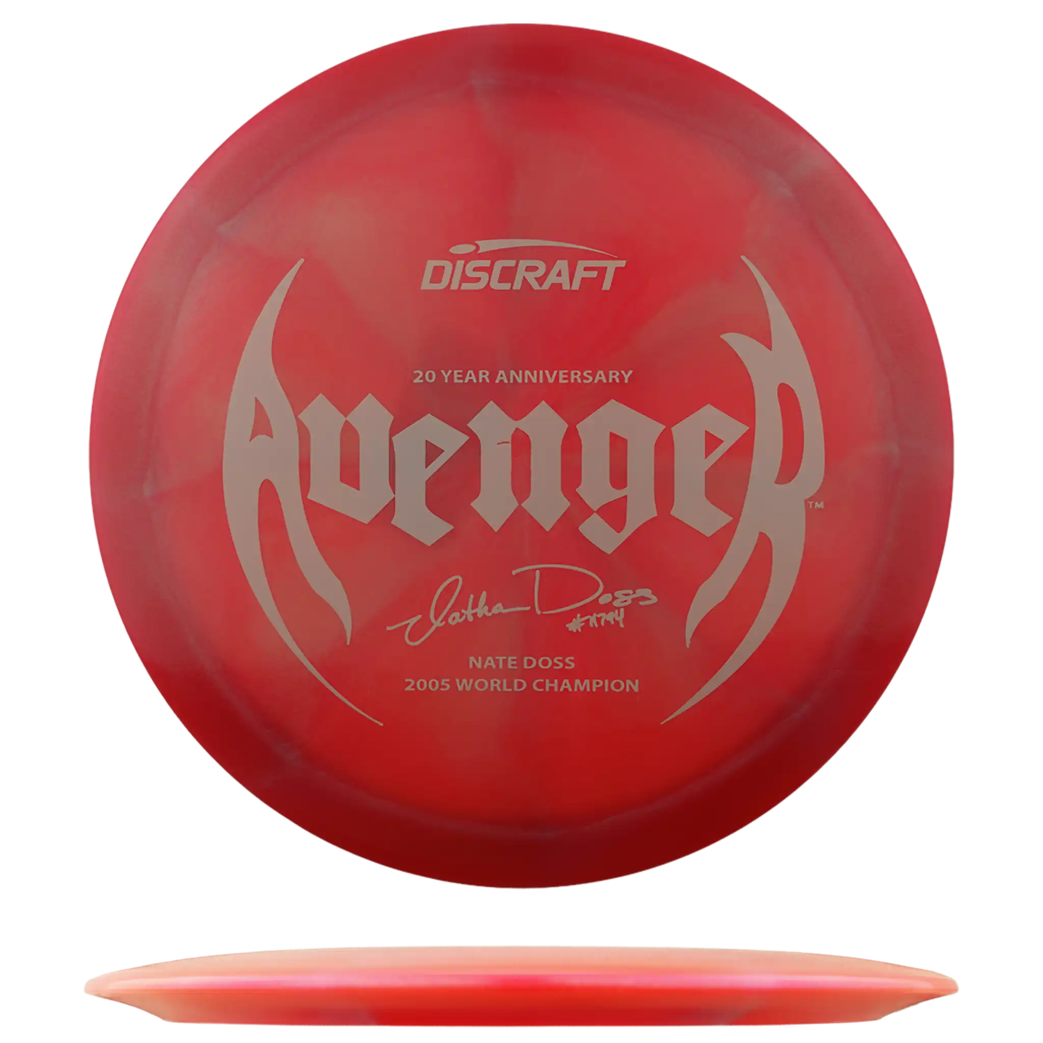 ColorShift Swirl Elite Z Avenger - Nate Doss 2005 World Champion - 20 Year Anniversary