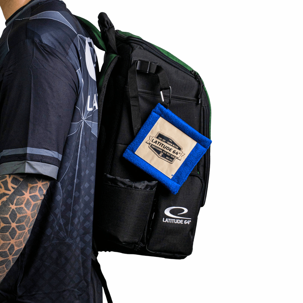 Compact Clip-On Disc Golf Towel