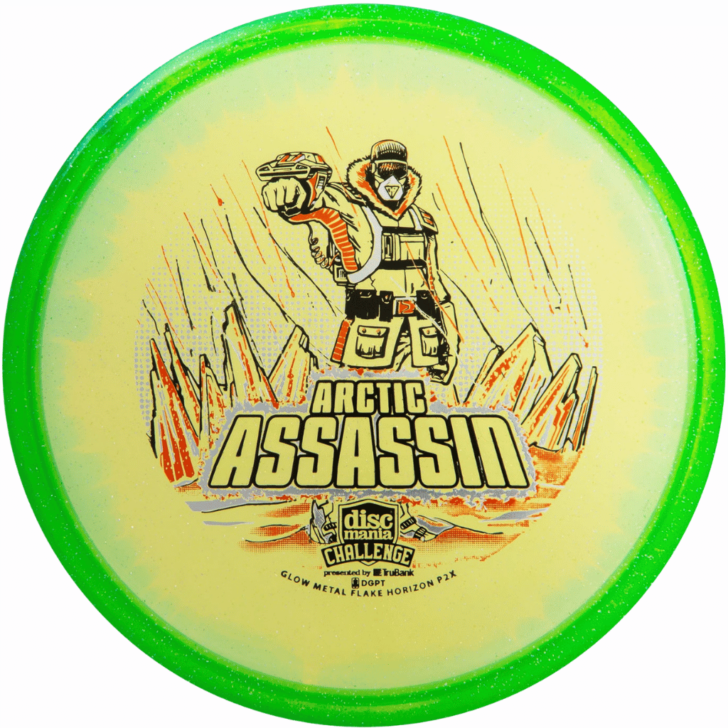 Metal Flake Horizon C-Line P2X - Gannon Buhr - Arctic Assasin - Discmania Challenge