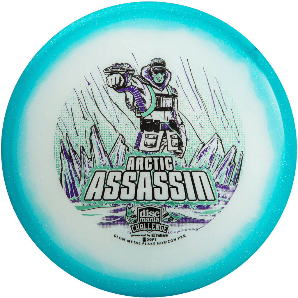 Metal Flake Horizon C-Line P2X - Gannon Buhr - Arctic Assasin - Discmania Challenge
