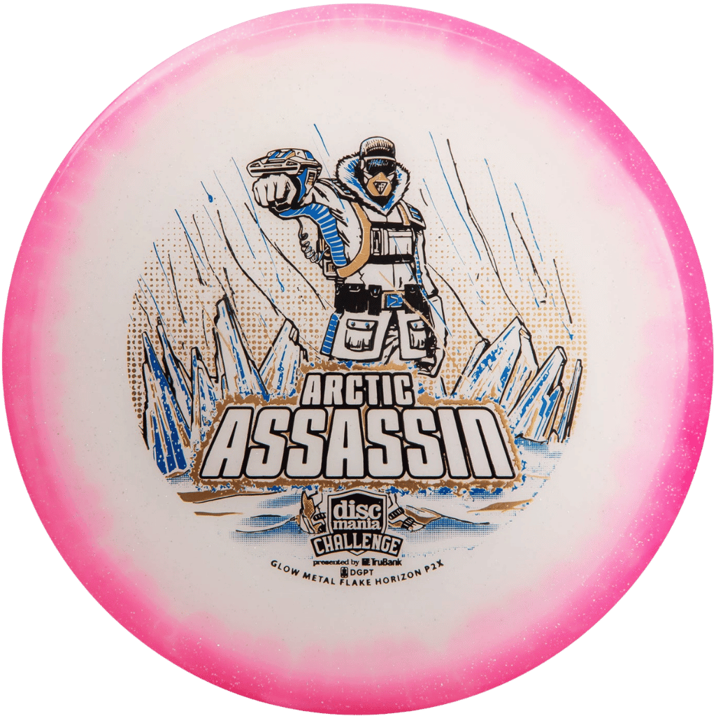 Metal Flake Horizon C-Line P2X - Gannon Buhr - Arctic Assasin - Discmania Challenge