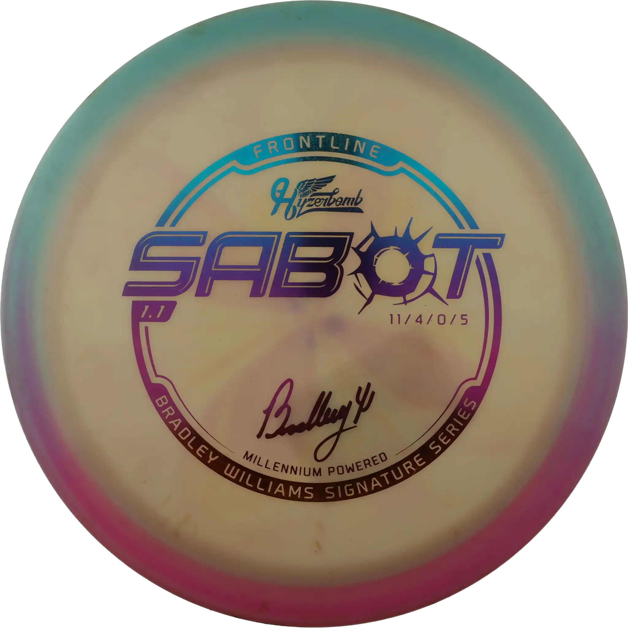 Frontline Sabot - Bradley Williams