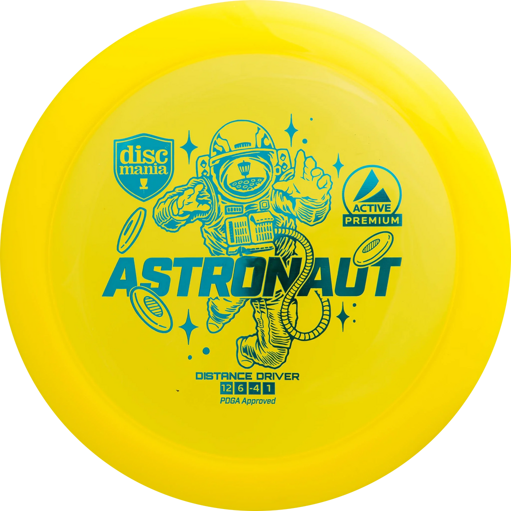 Active Premium Astronaut Keltainen