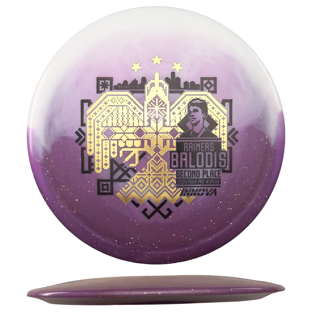 Duo Teebird - Rainers Balodis 2026 PDGA Pro Worlds 2nd Place - Violetti