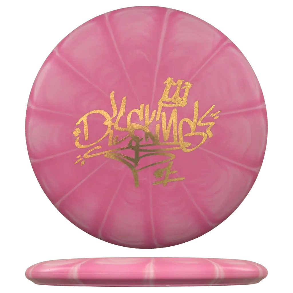 Flex 1 Vapor D-Line P1X - DiscKing Special Edition - Pinkki/Valkoinen / Graffiti #1