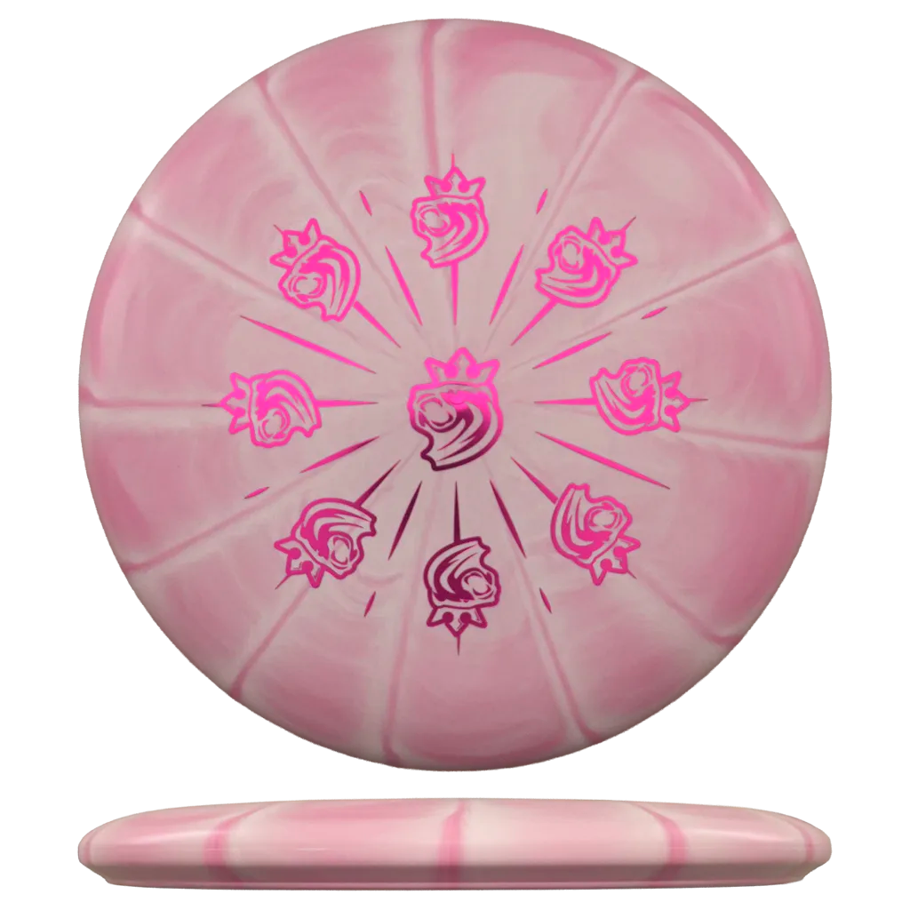 Flex 1 Vapor D-Line P1X - DiscKing Special Edition - Valkoinen/Pinkki / Circle