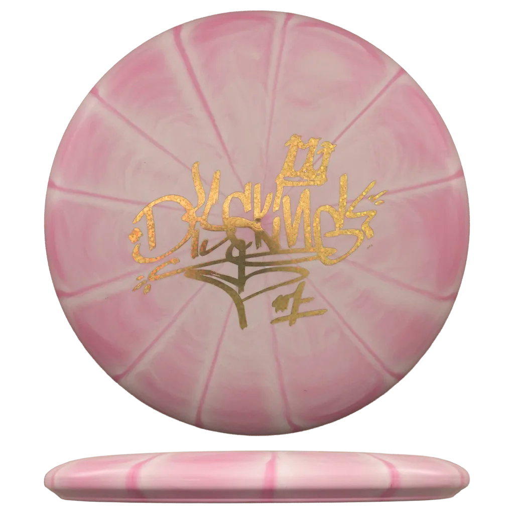 Flex 1 Vapor D-Line P1X - DiscKing Special Edition - Valkoinen/Pinkki / Graffiti #1
