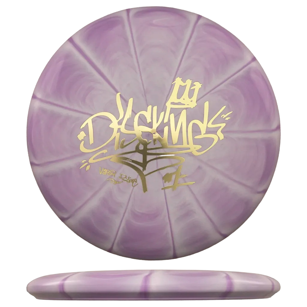 Flex 1 Vapor D-Line P1X - DiscKing Special Edition - Valkoinen/Violetti / Graffiti #2