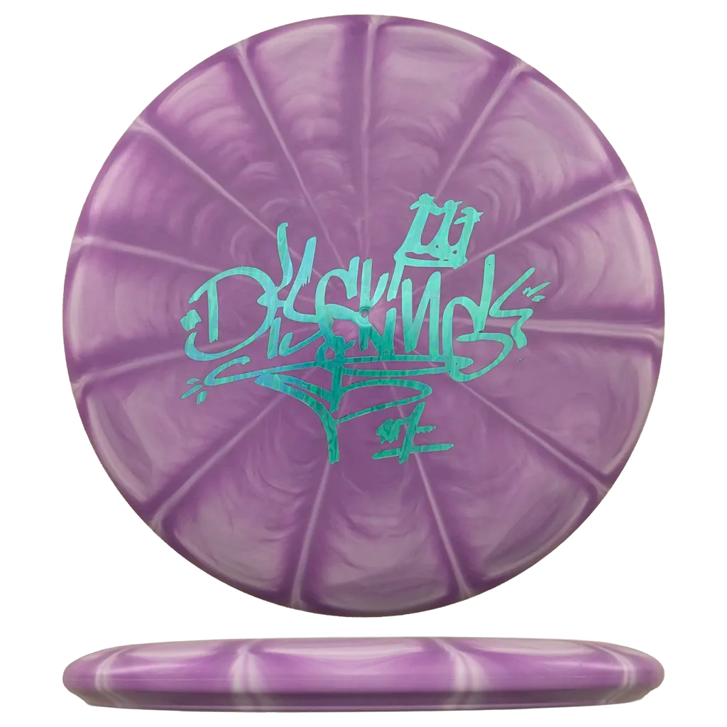 Flex 1 Vapor D-Line P1X - DiscKing Special Edition - Violetti/Valkoinen / Graffiti #1