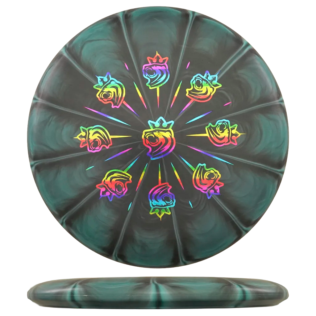 Flex 3 Vapor D-Line P1X - DiscKing Special Edition - Musta/Turkoosi / Circle