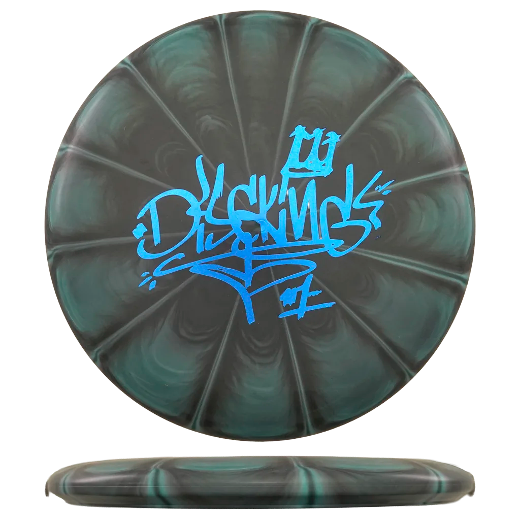 Flex 3 Vapor D-Line P1X - DiscKing Special Edition - Musta/Turkoosi / Graffiti #1