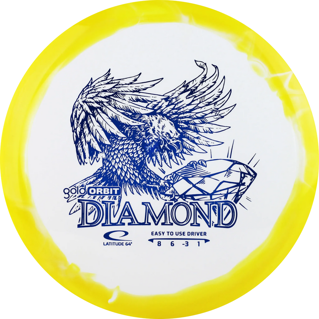 Gold Orbit Diamond Keltainen