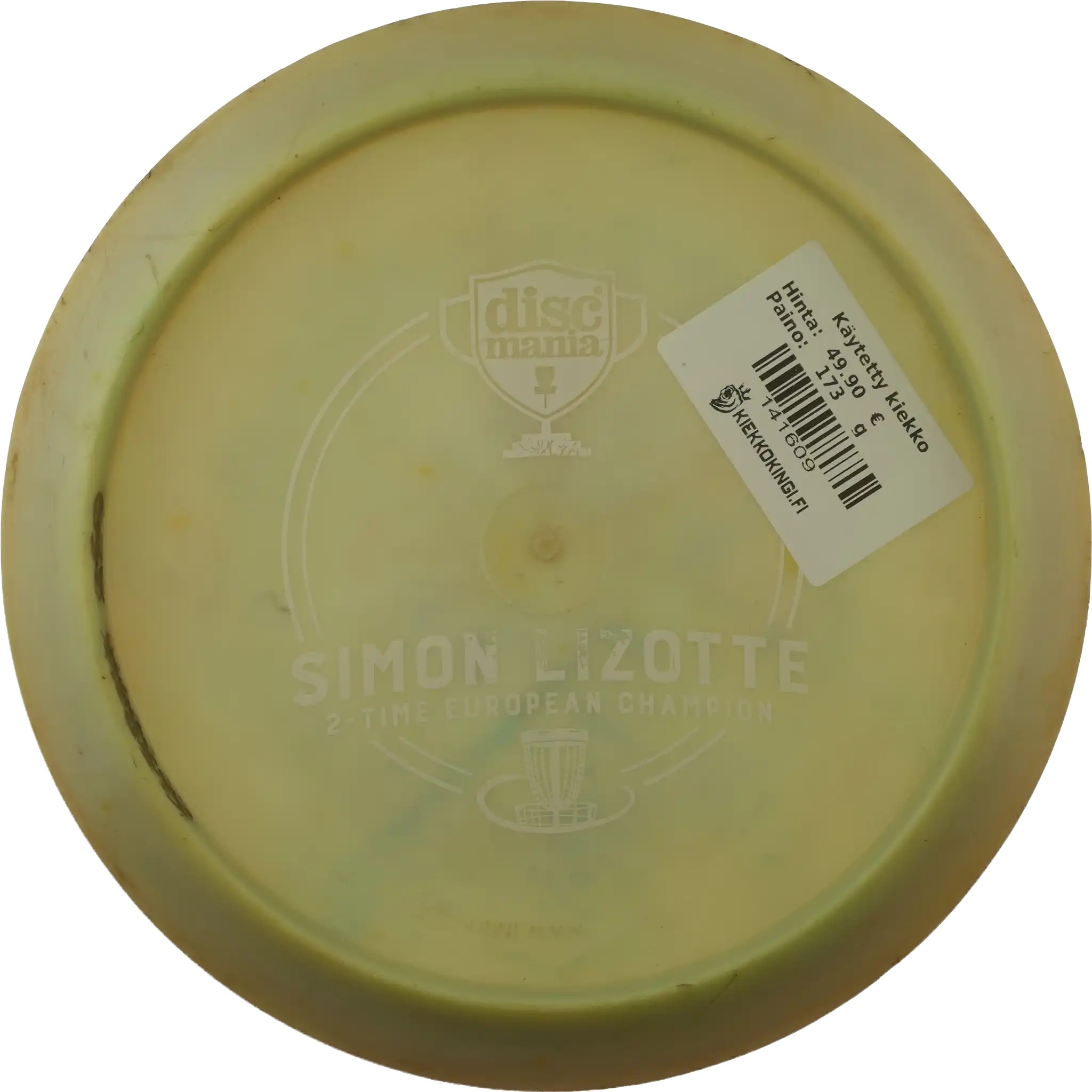 Swirl S-Line FD3 - Doom Bird 2 - Simon Lizotte - 2-time European Champion - Bottom Stamp