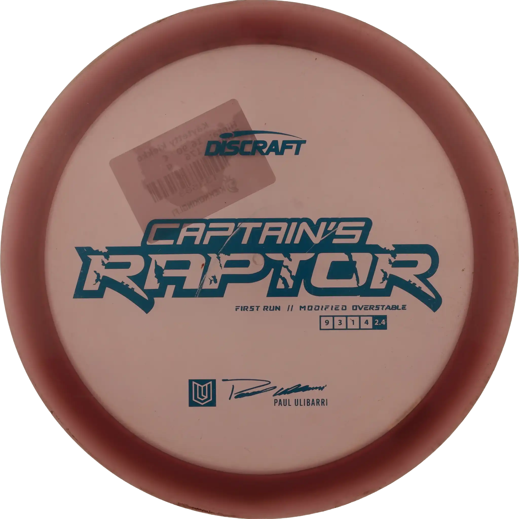 Metallic Z Captain´s Raptor - Paul Ulibarri - First Run
