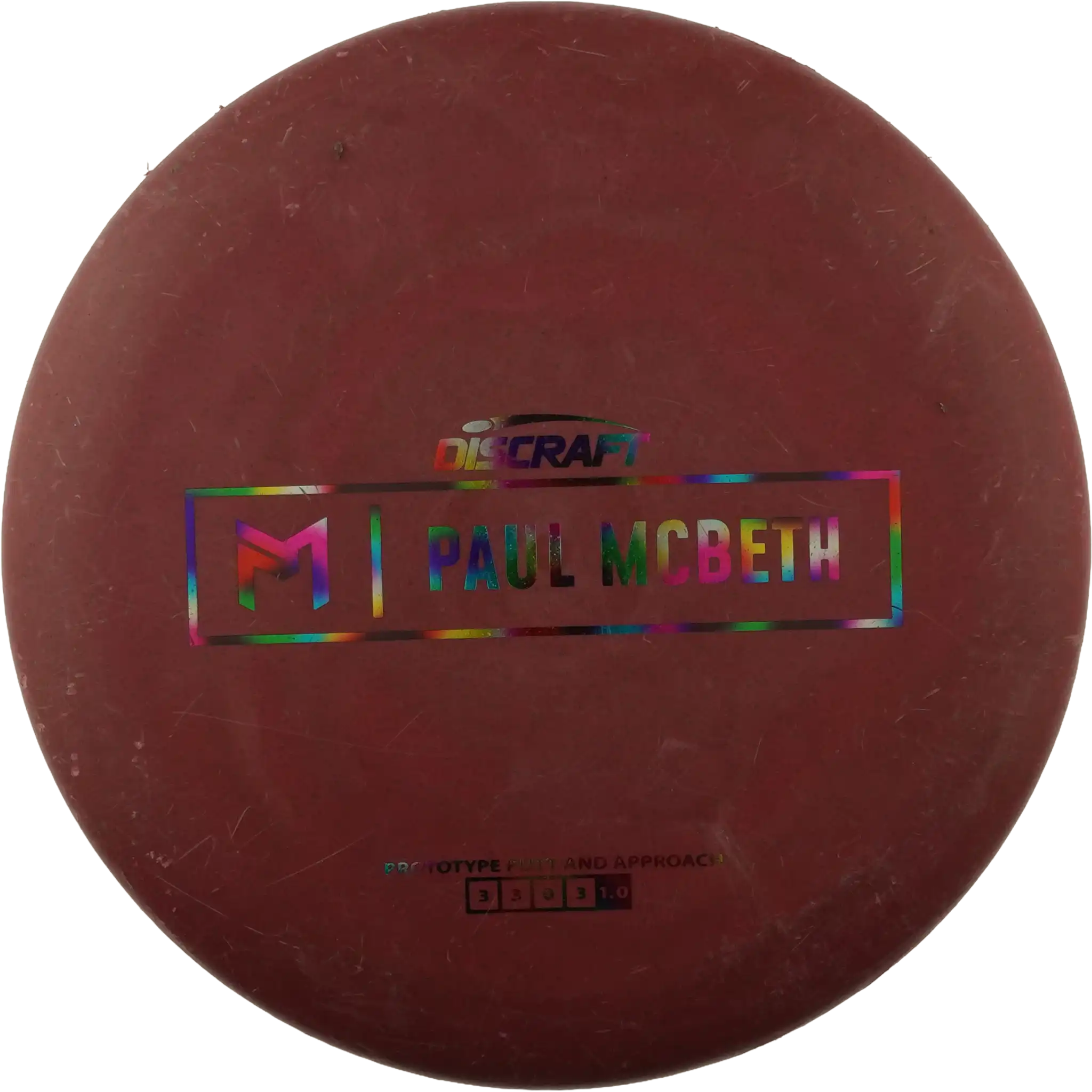 Rubber Blend Kratos Paul McBeth - PROTOTYPE