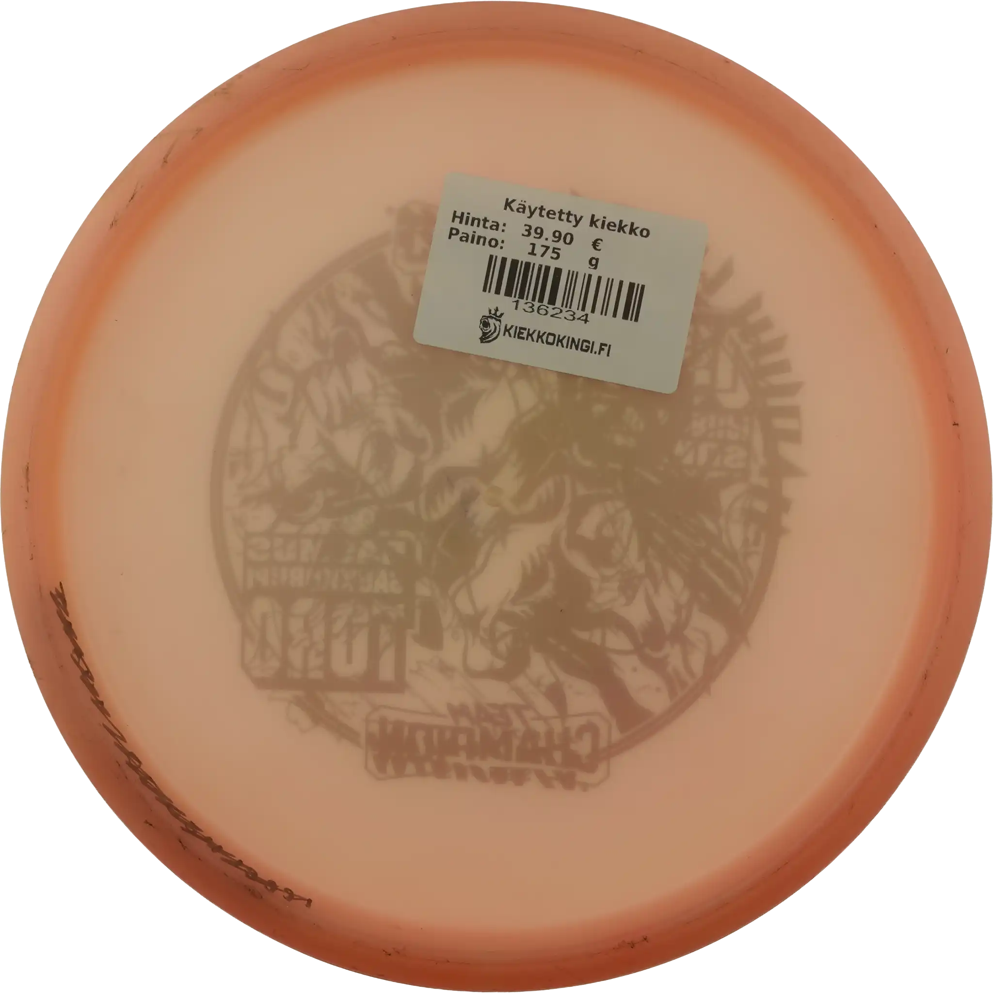 Proto Glow Champion Toro - Rasmus Saukkoriipi Tour Series - Team Innova
