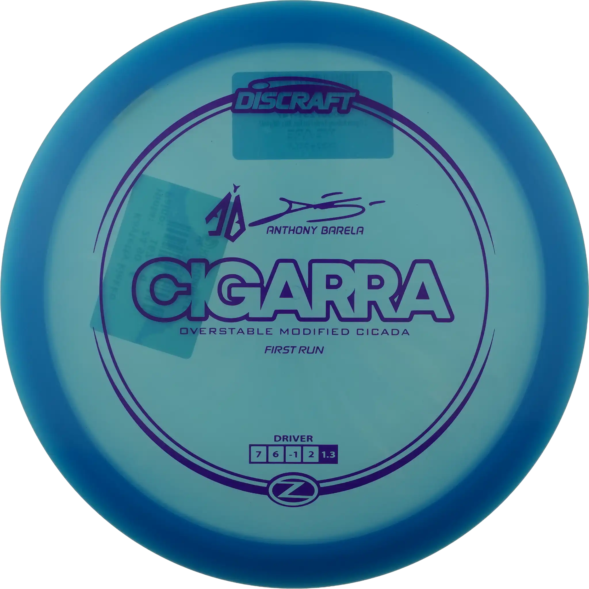 Z Cigarra - Anthony Barela - First Run