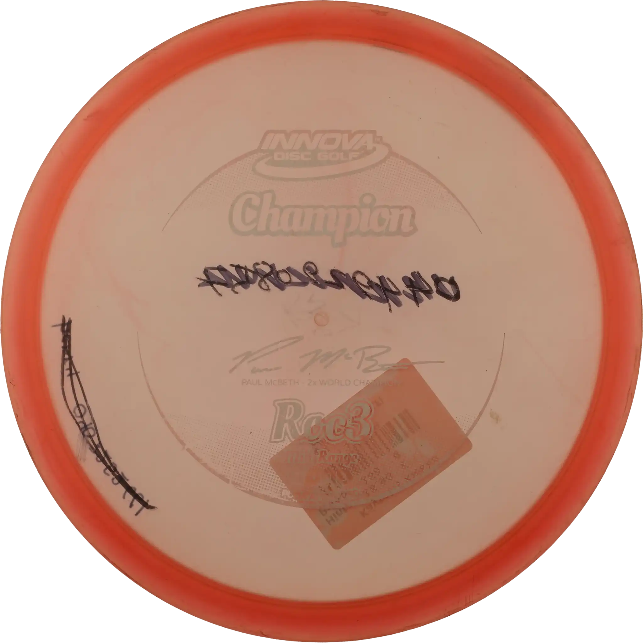 Champion Roc3 - Paul McBeth