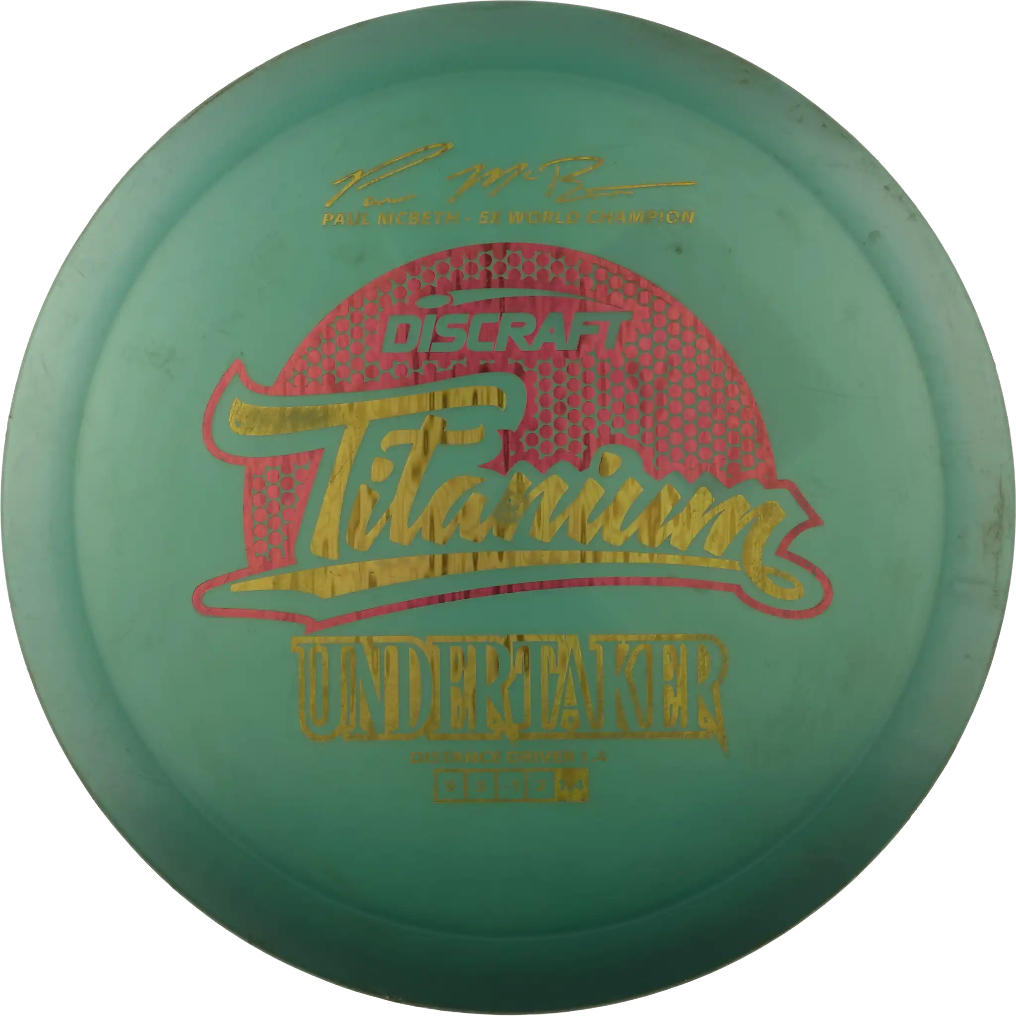 Titanium Undertaker - Paul McBeth