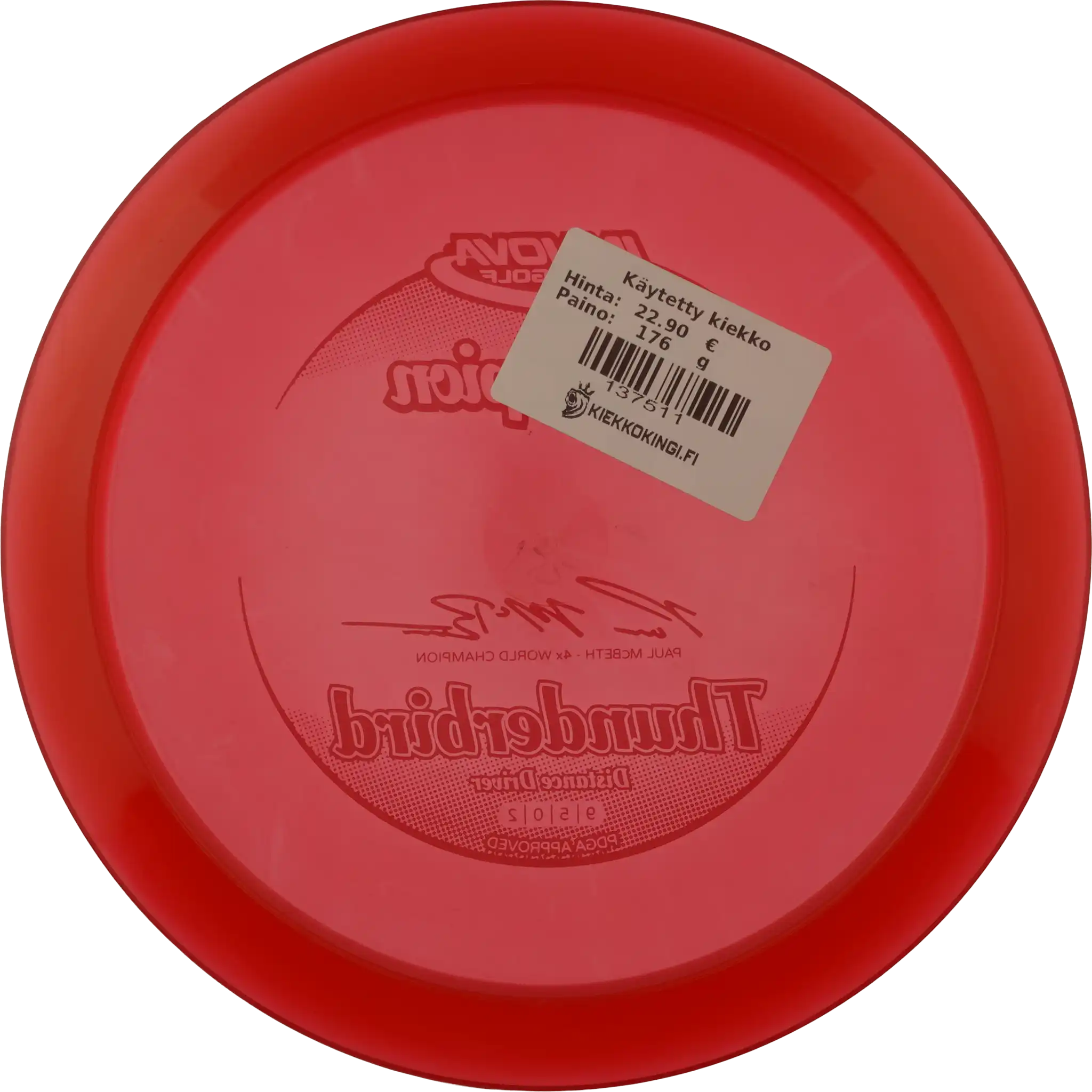 Champion Thunderbird - Paul McBeth 4X