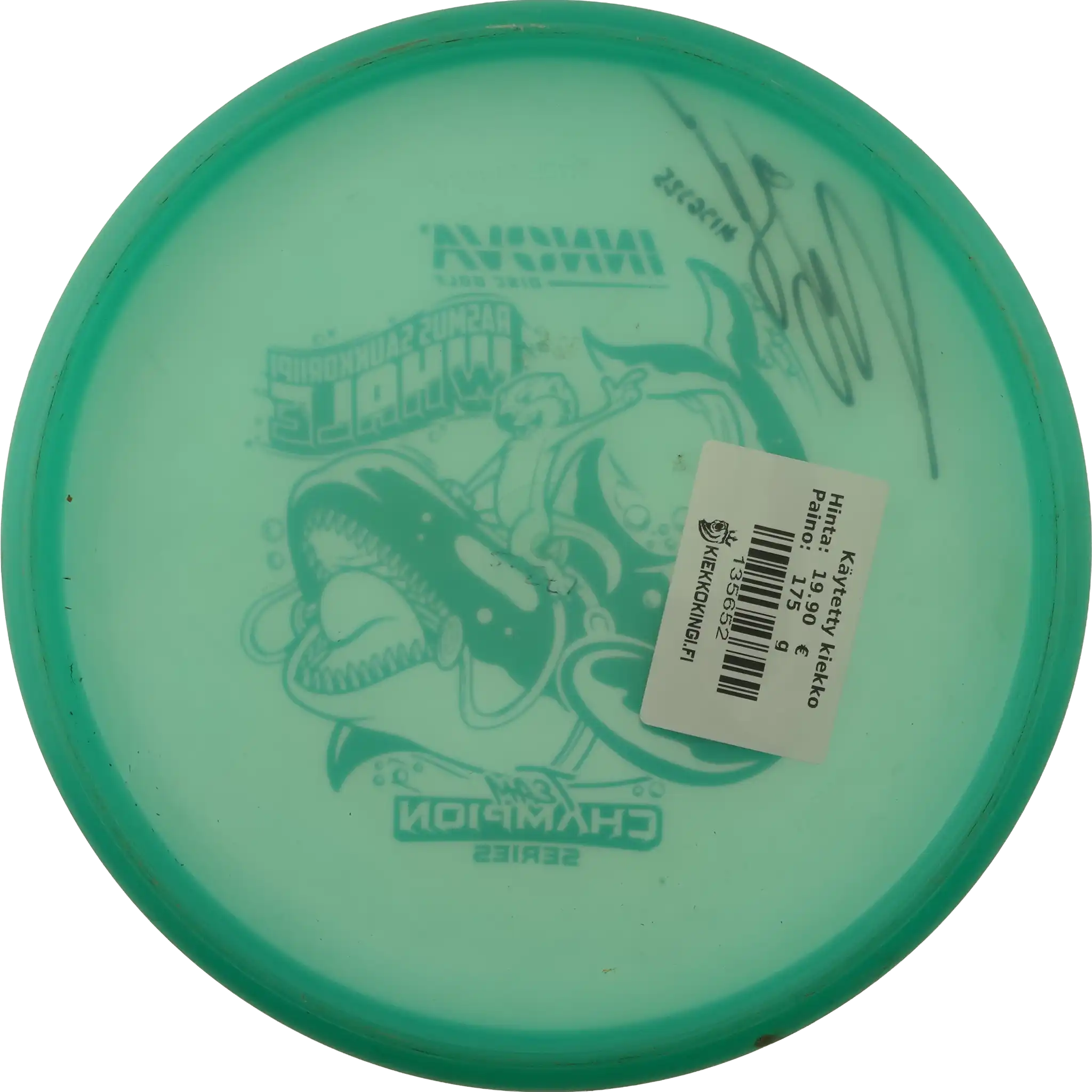 Proto Glow Champion Whale - Rasmus Saukkoriipi Tour Series