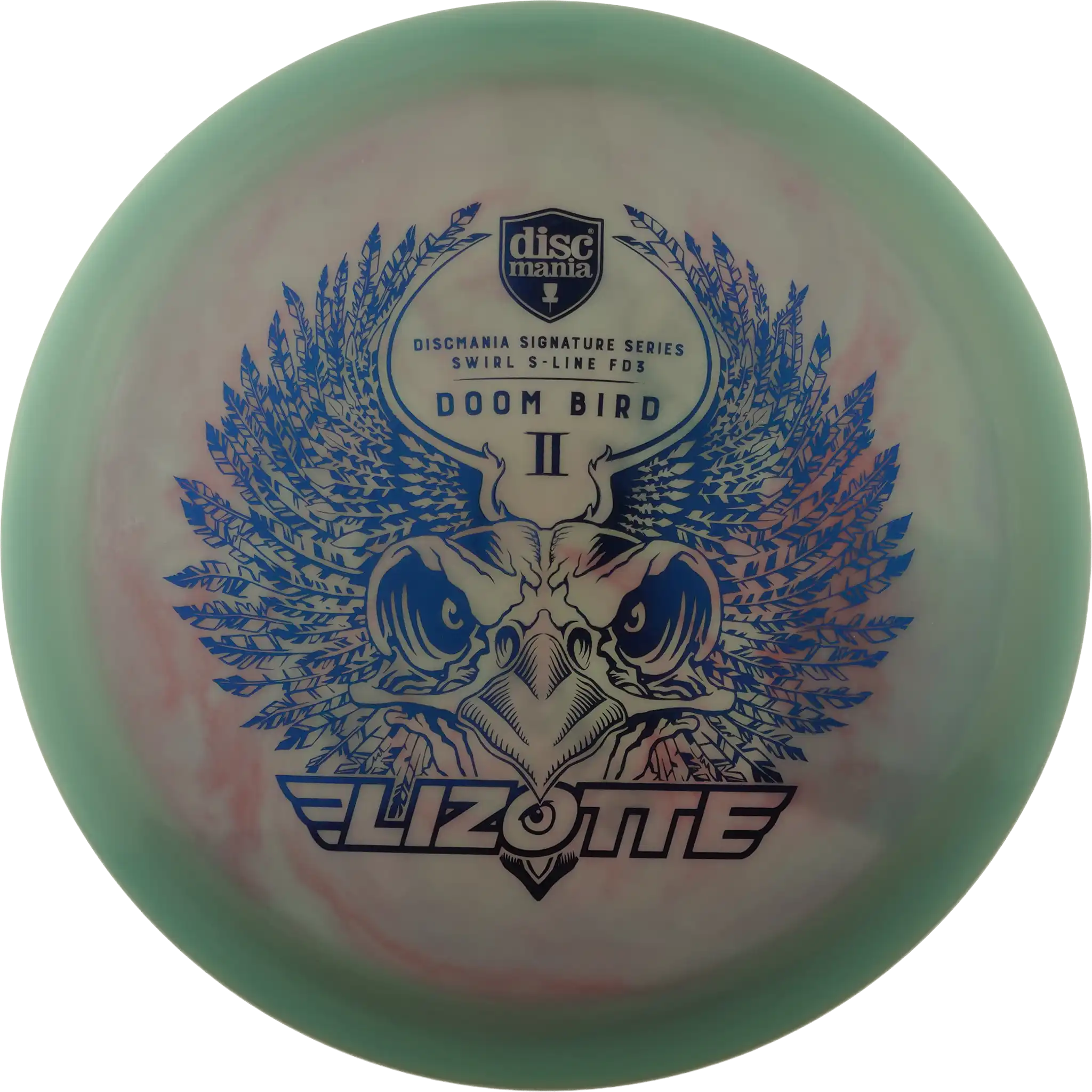 Swirl S-Line FD3 - Doom Bird 2 - Simon Lizotte Bottom Stamp