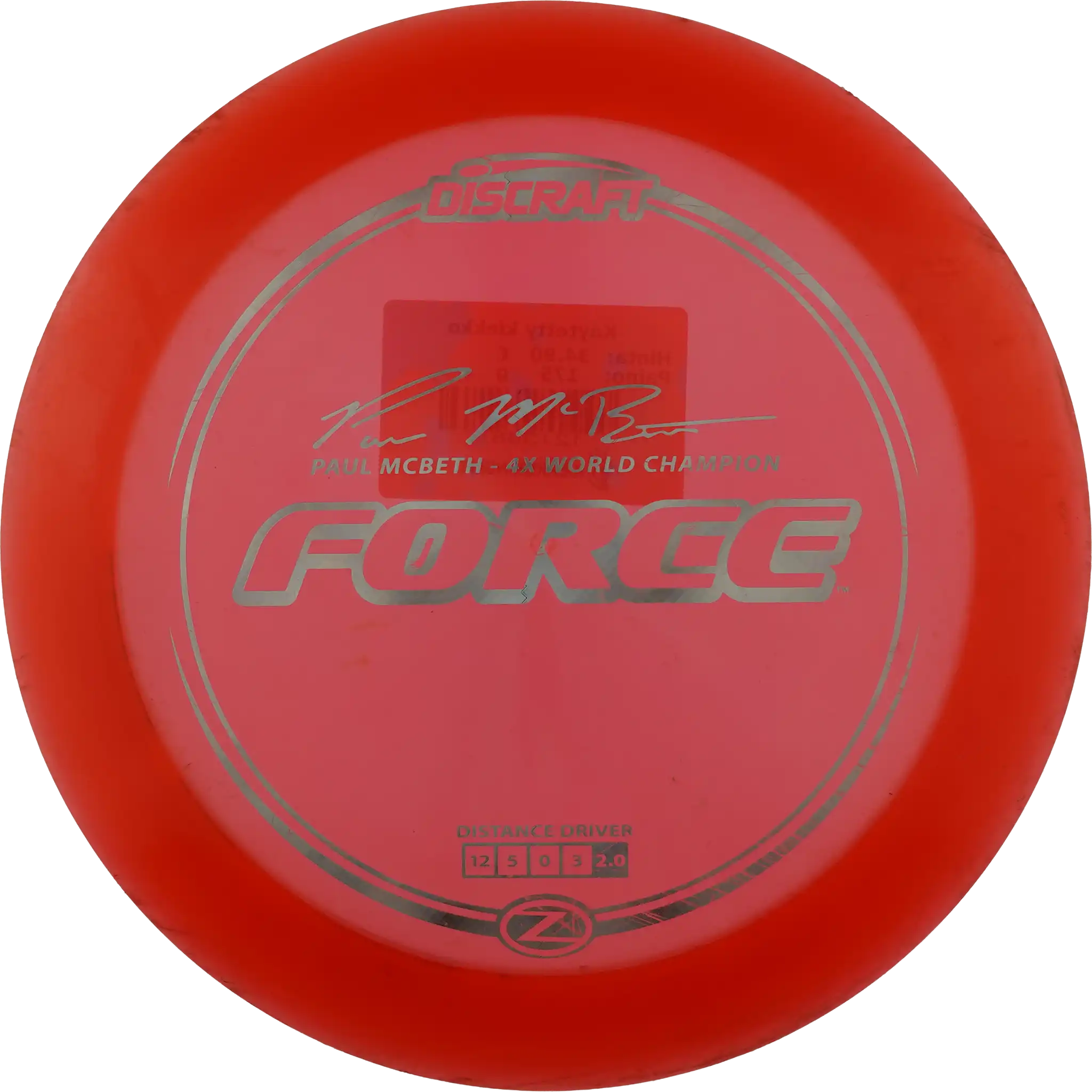 Z Force - Paul McBeth 4x World Champion