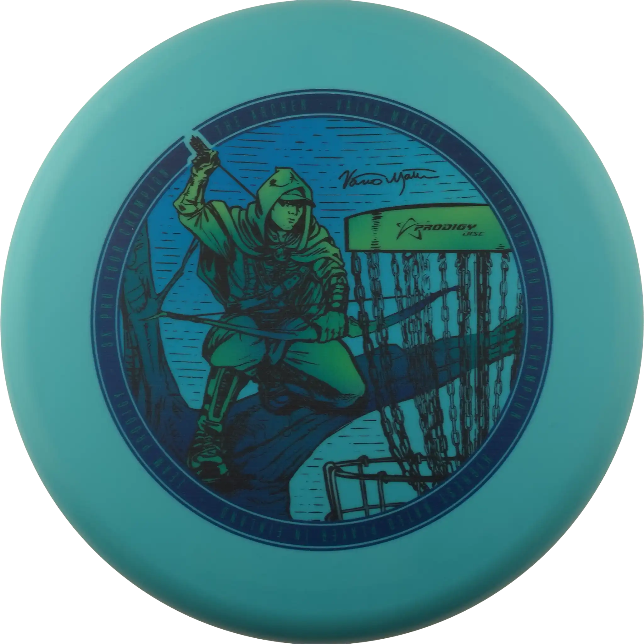 DuraFlex P Model US - The Archer Stamp - Väinö Mäkelä