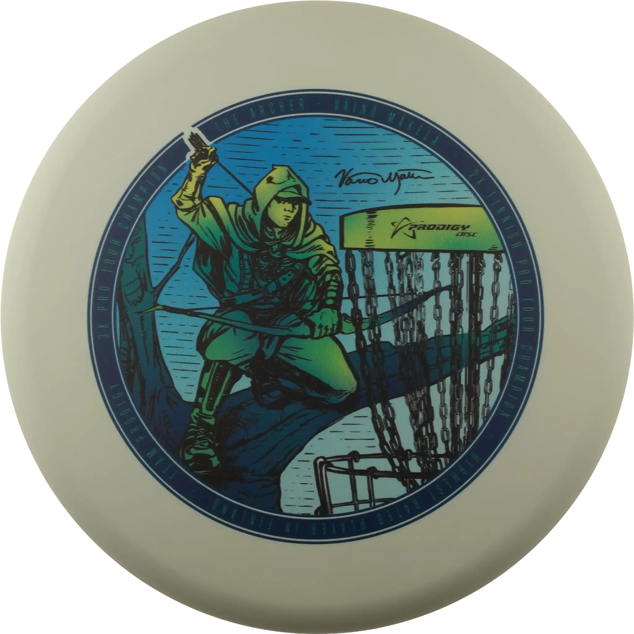 DuraFlex P Model US - The Archer Stamp - Väinö Mäkelä