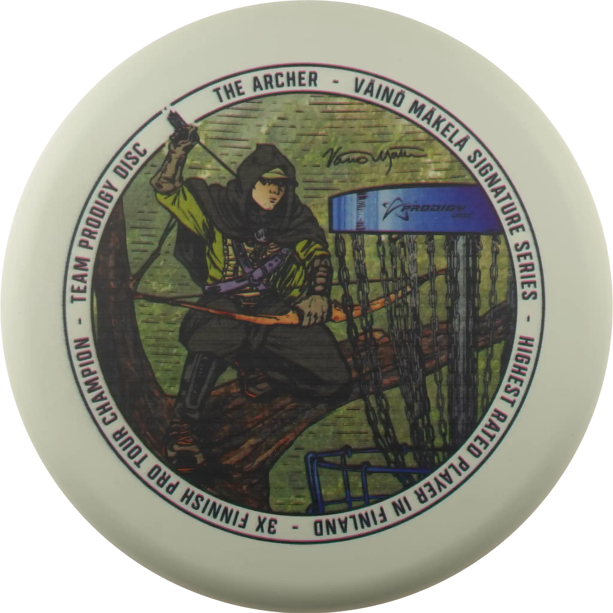 DuraFlex P Model US - The Archer Stamp - Väinö Mäkelä