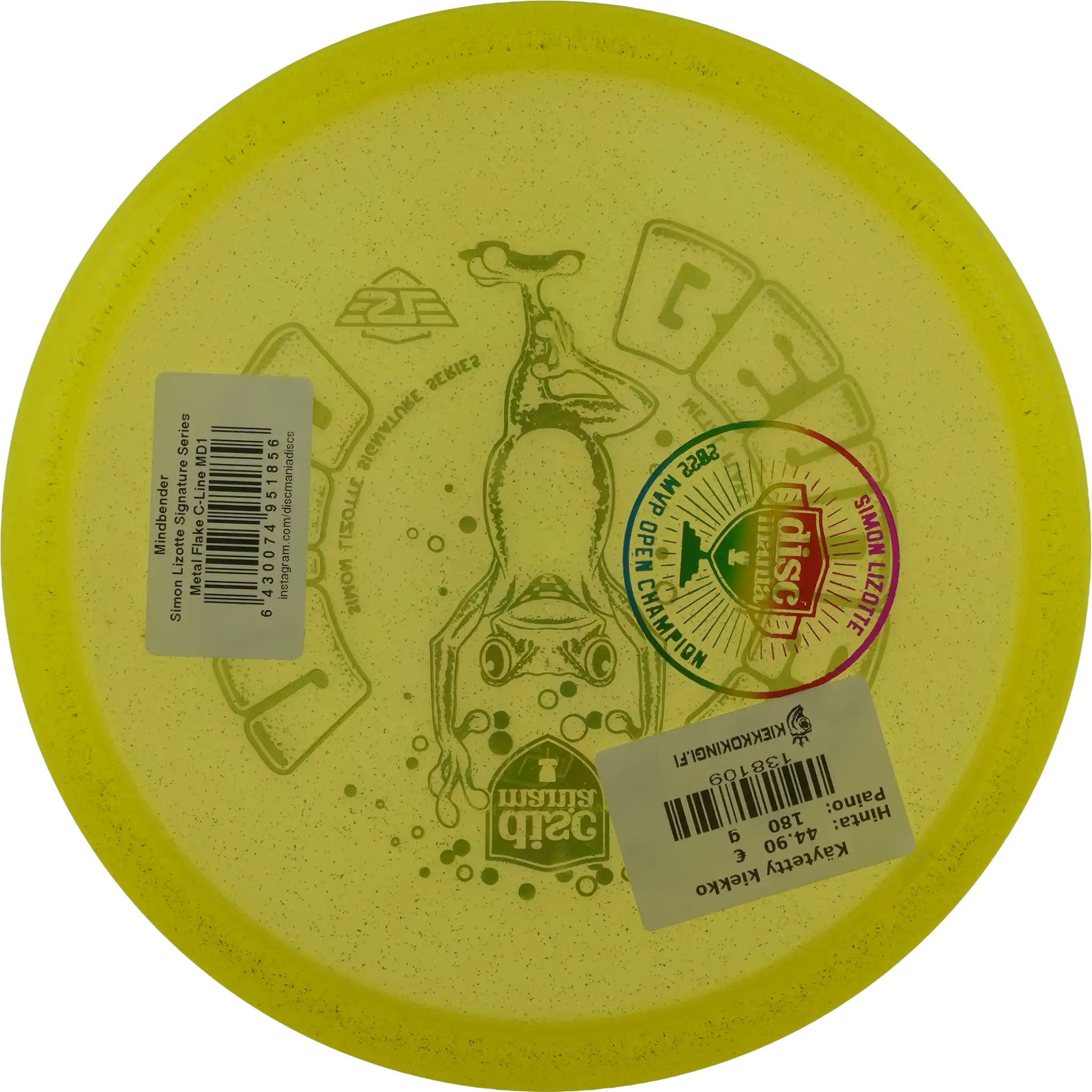 Metal Flake C-Line MD1 - Mind Bender - Simon Lizotte - Bottom Stamp