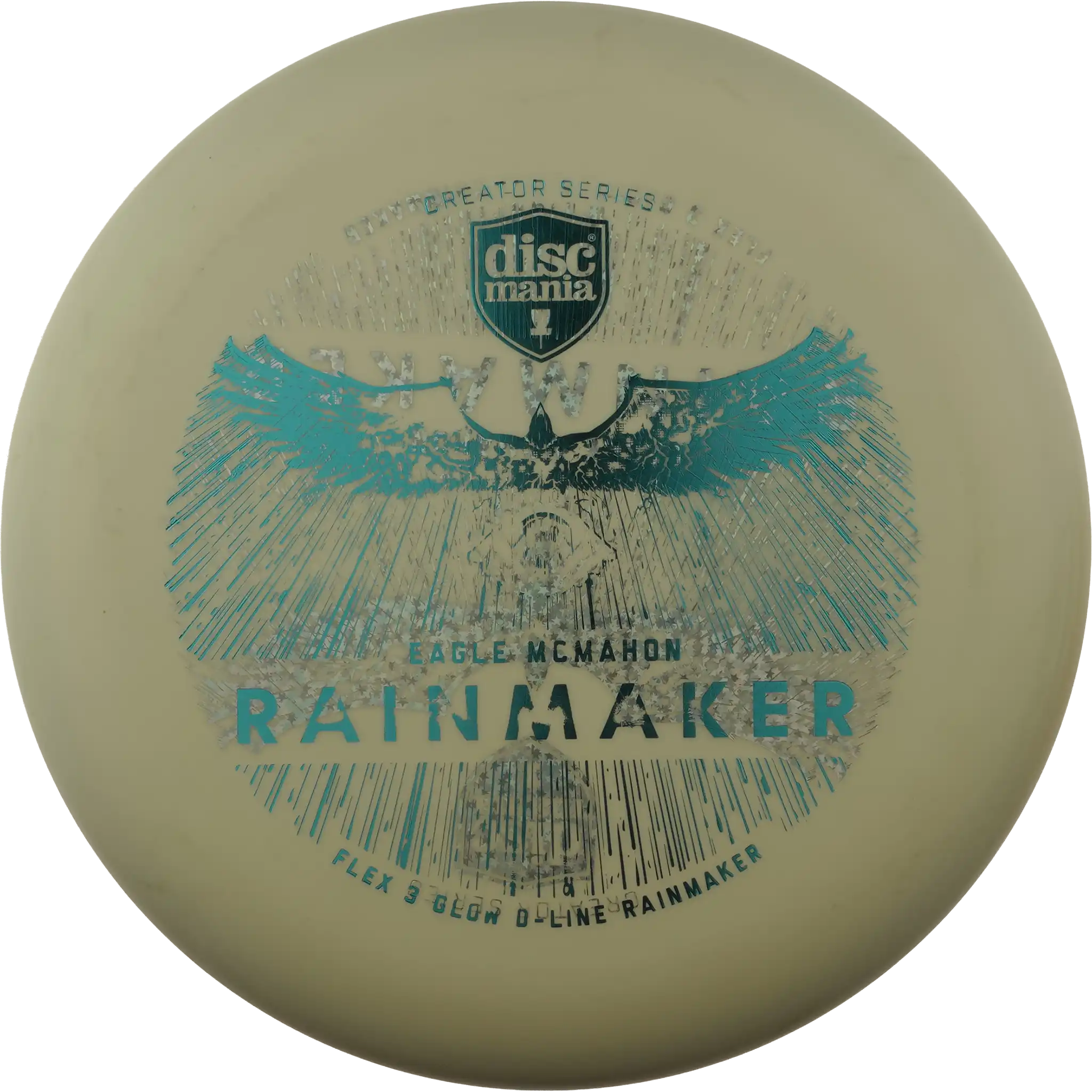 Flex 3 Glow D-Line Rainmaker - Misprint - Eagle McMahon