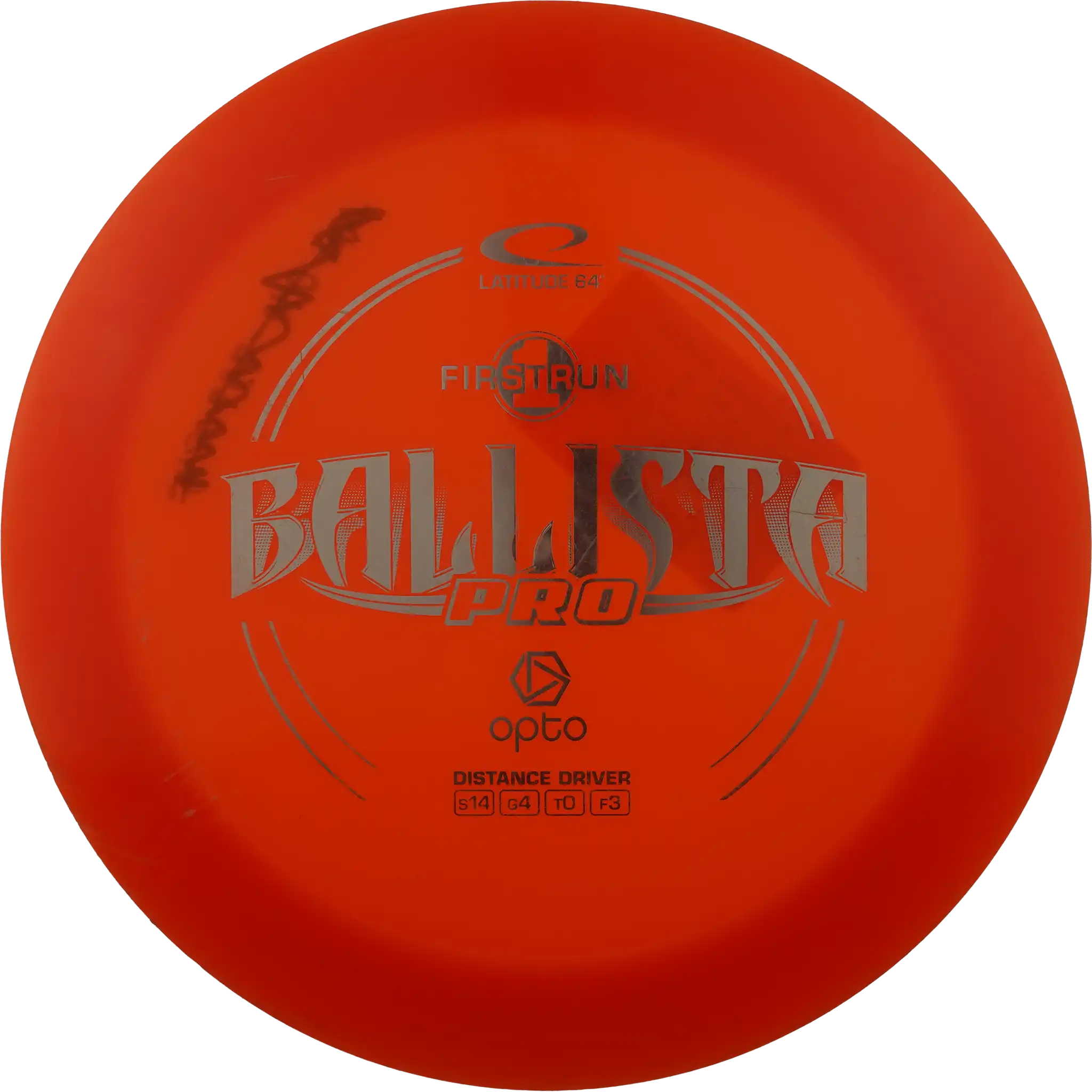 Opto Ballista Pro - First Run