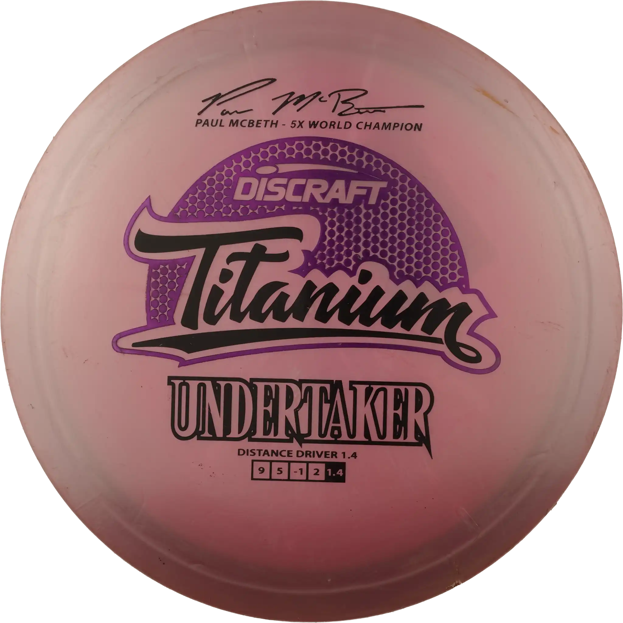 Titanium Undertaker - Paul McBeth