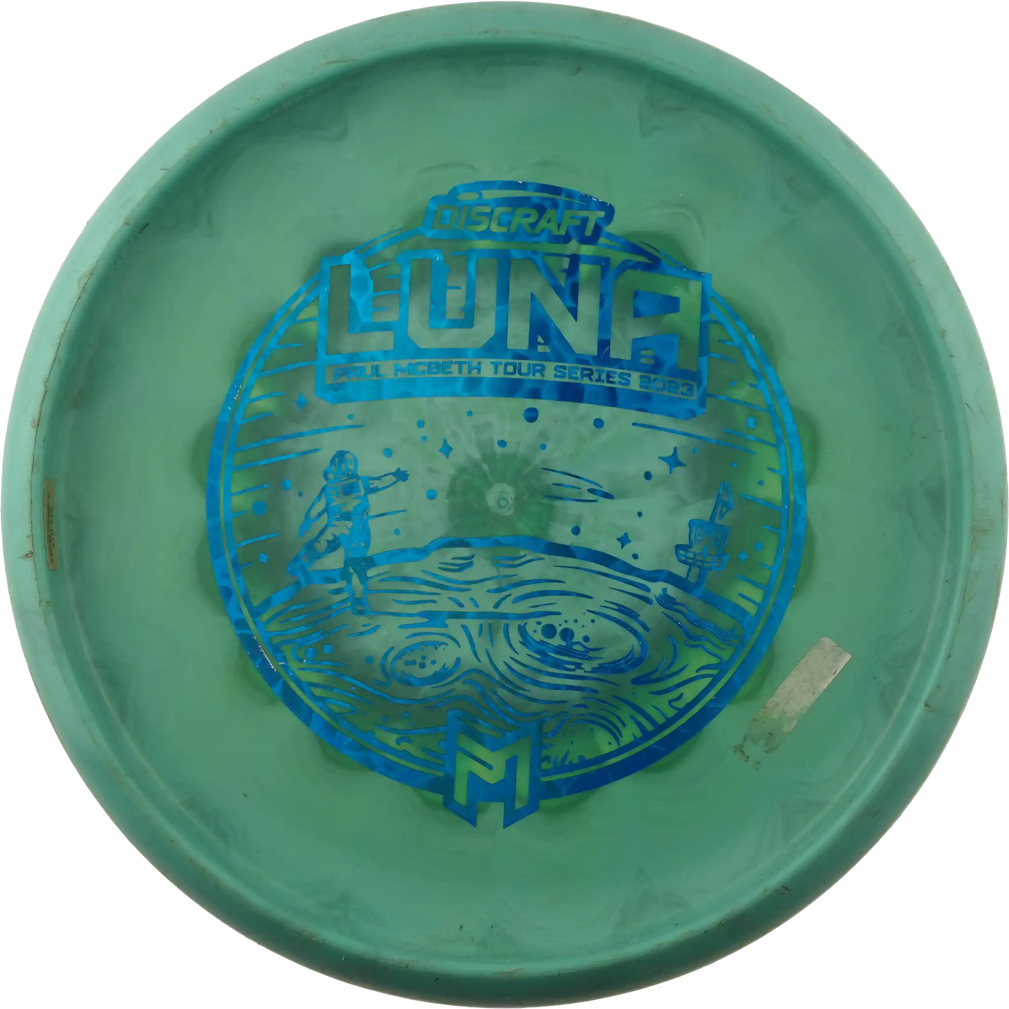 ESP Swirl Luna - Paul McBeth - Bottom Stamp