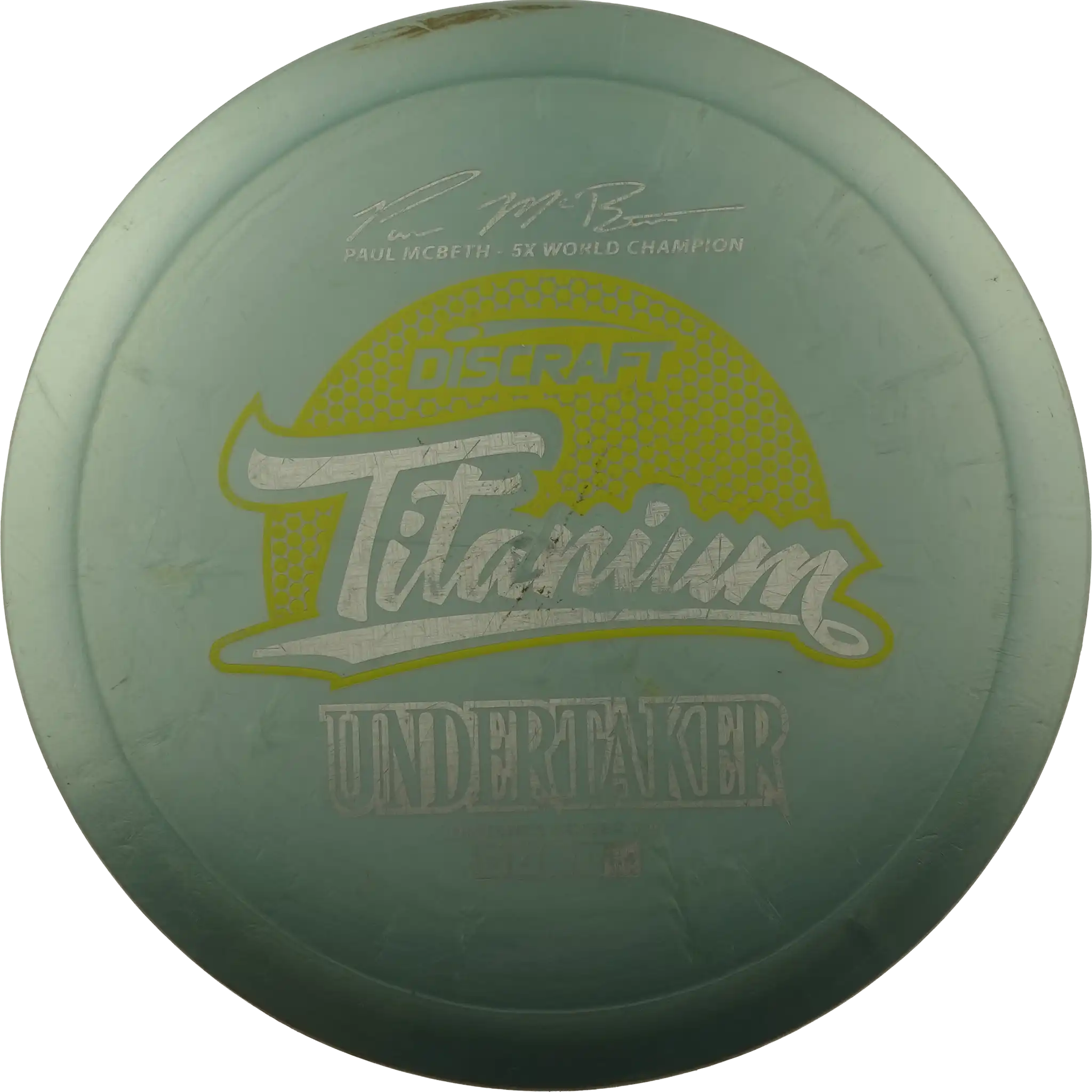 Titanium Undertaker - Paul McBeth