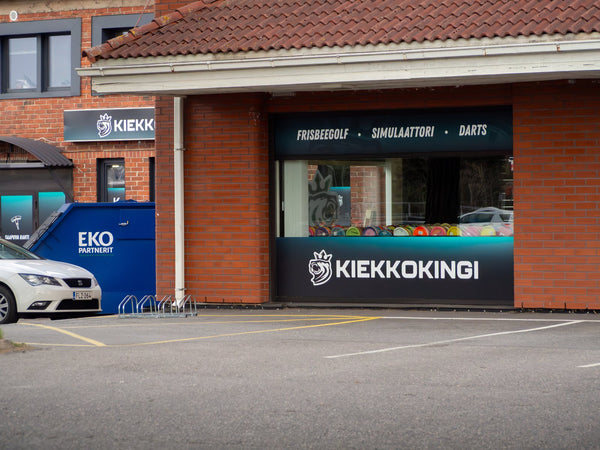 KiekkoKingin myymälä Piispanristissa