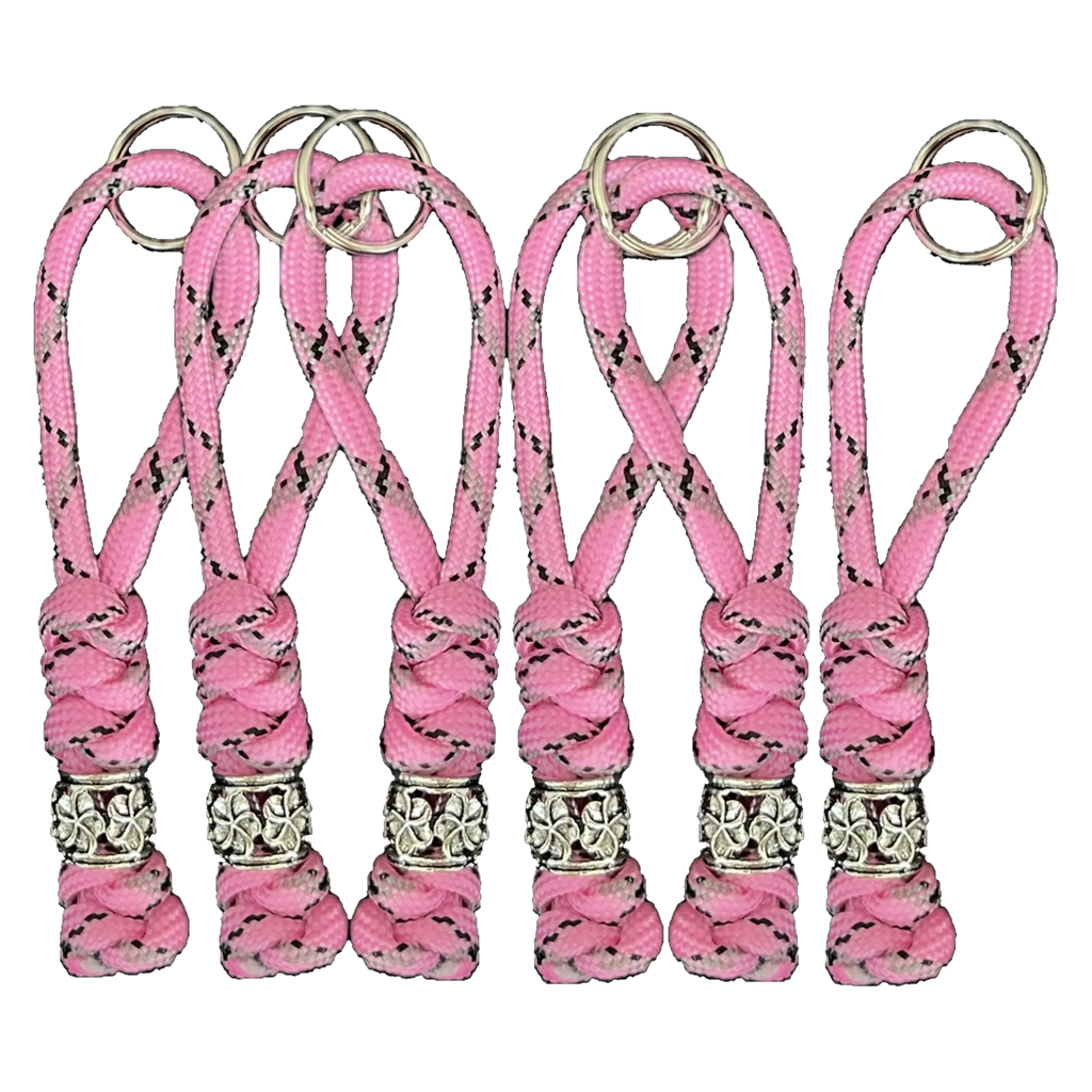 Premium Zipper Puller - Pink/Black