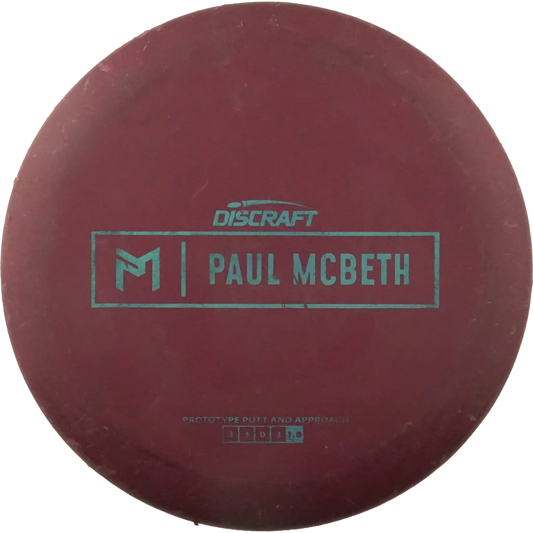 Rubber Blend Kratos - Prototype - Paul McBeth