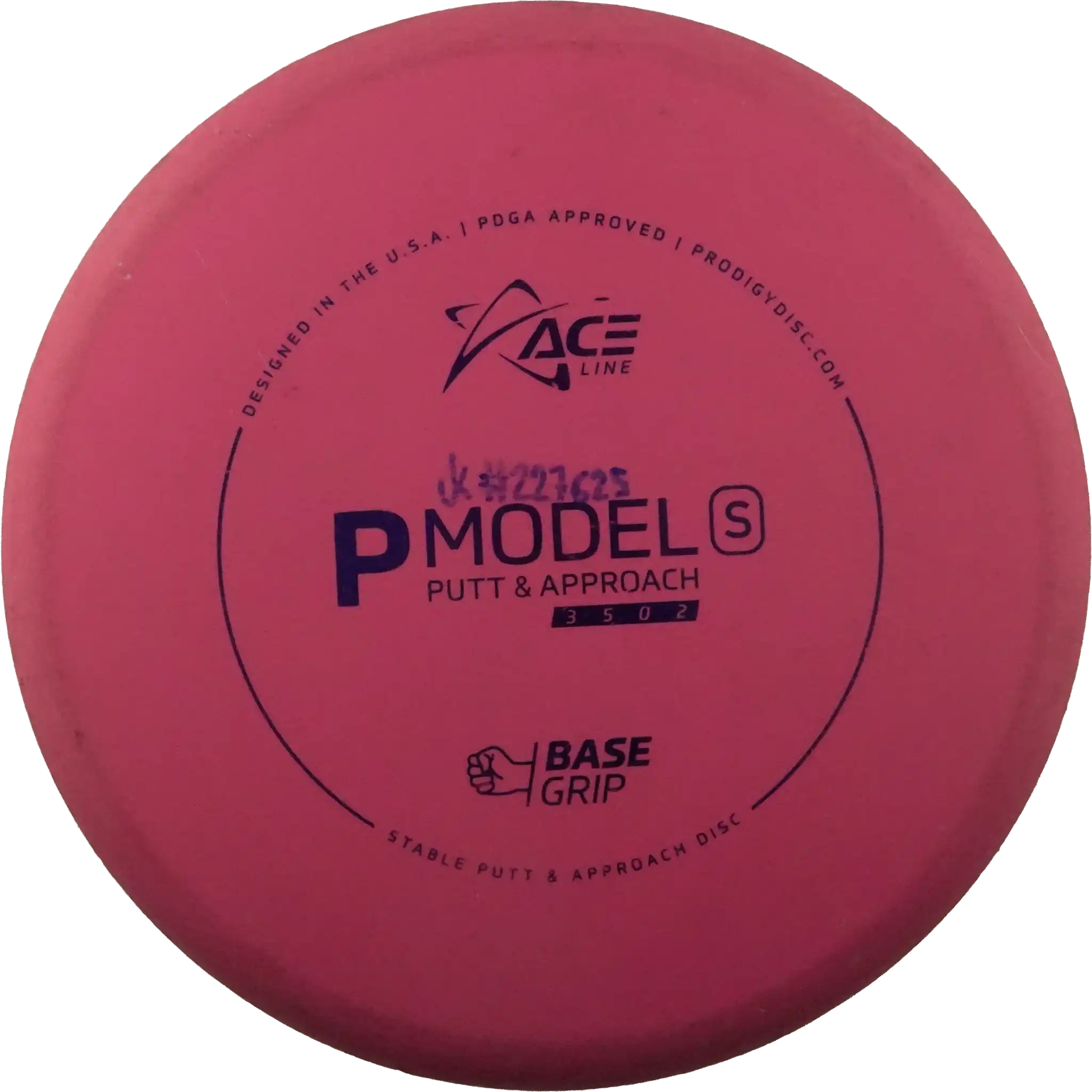 BaseGrip P Model S - Cale Leiviska Bottom Stamp