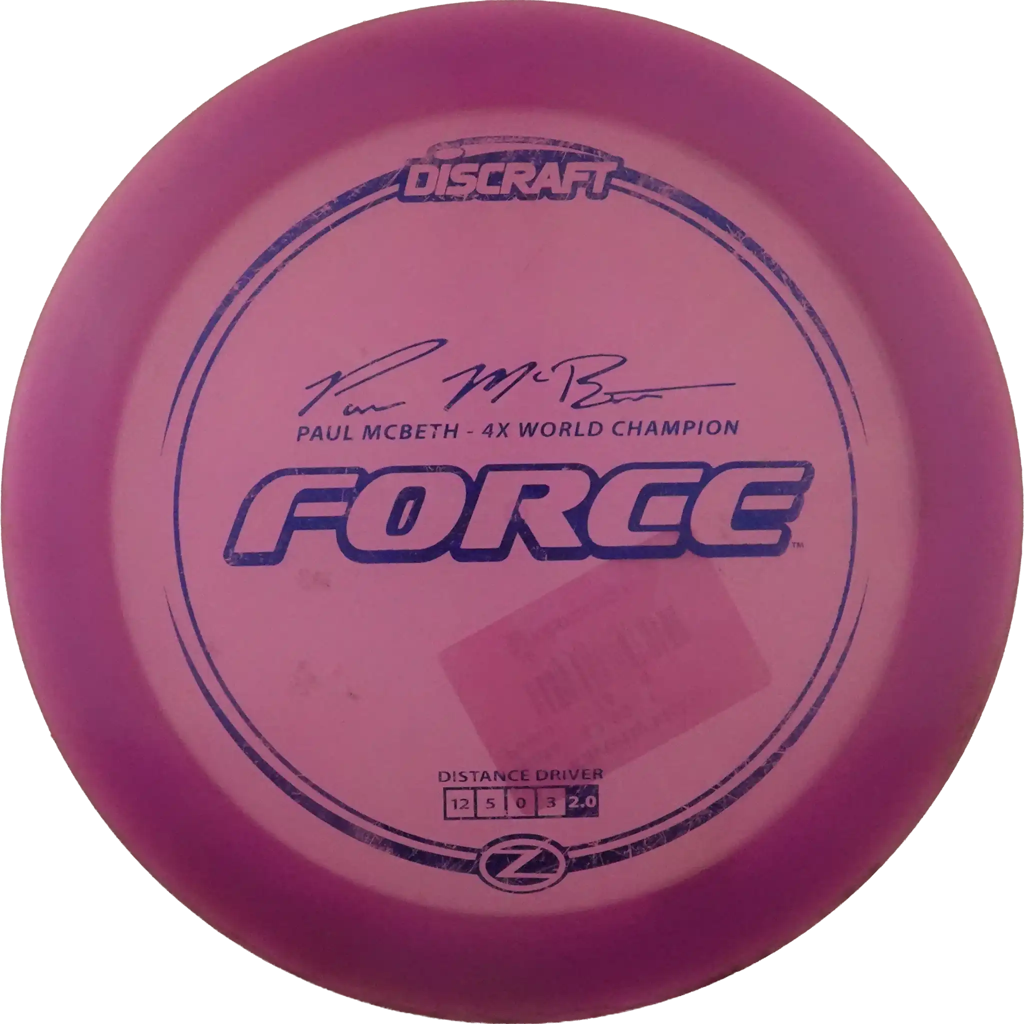 Z Force - Paul McBeth