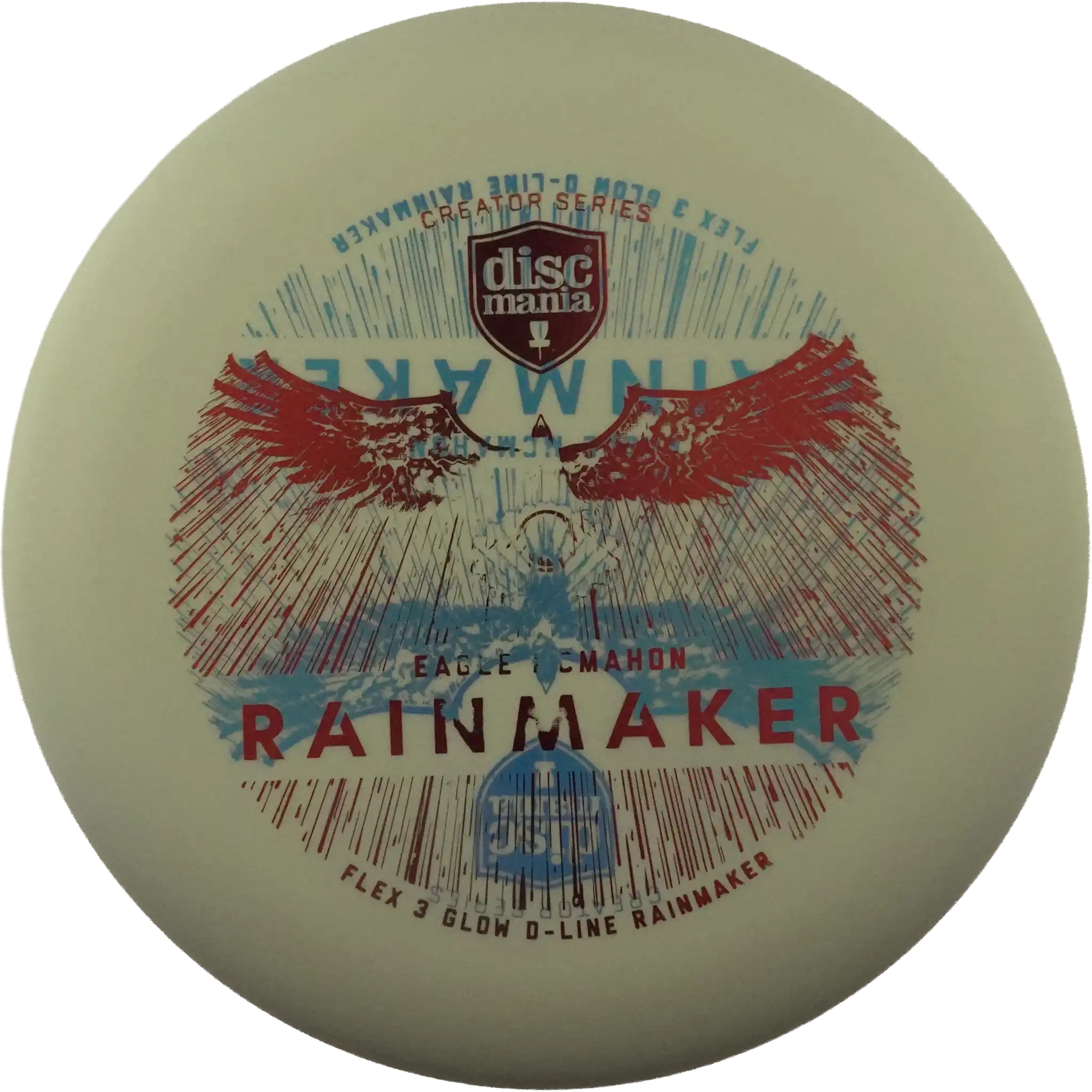 Flex 3 Glow D-Line Rainmaker - Misprint - Eagle McMahon