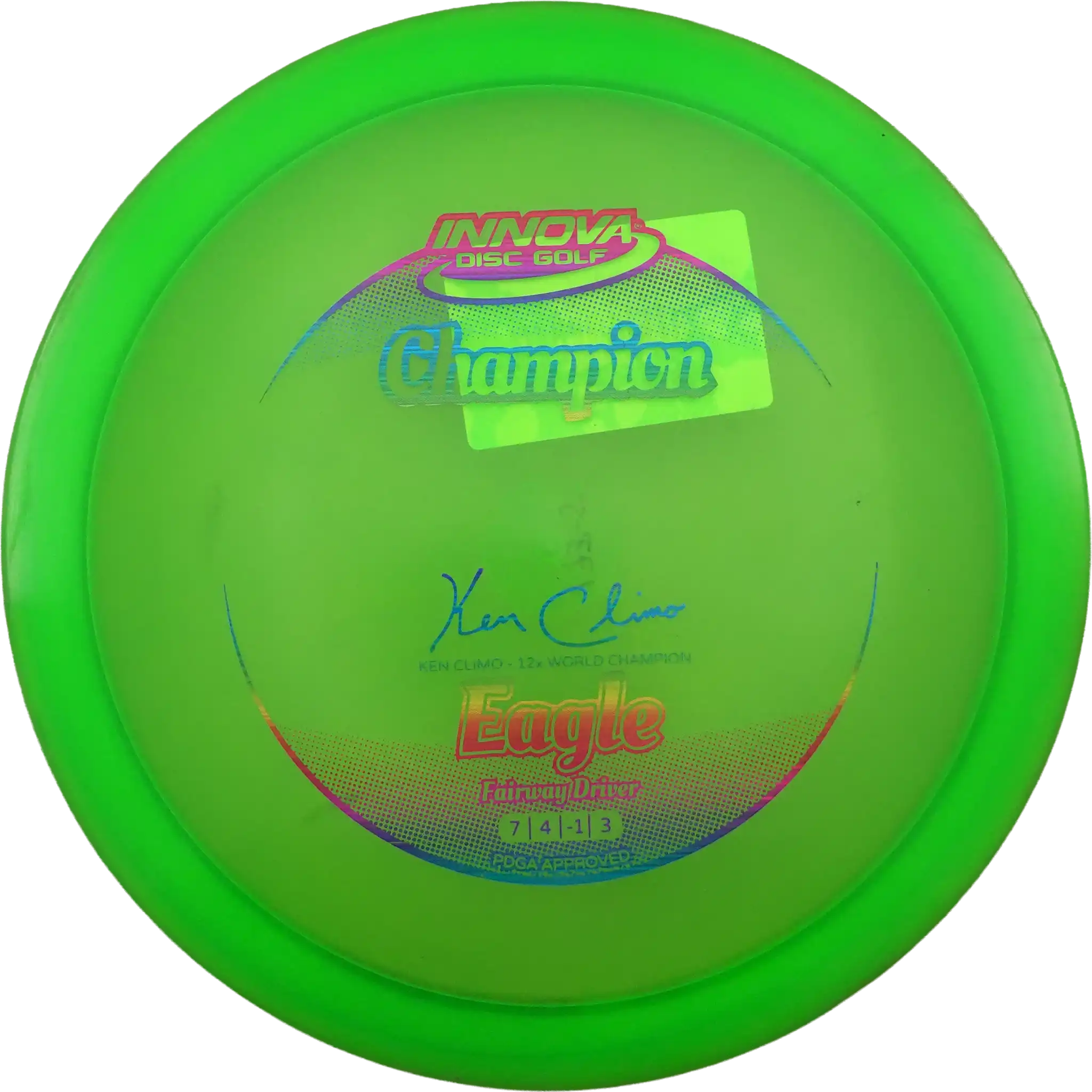 Champion Eagle - Ken Climo - 12x World Champion